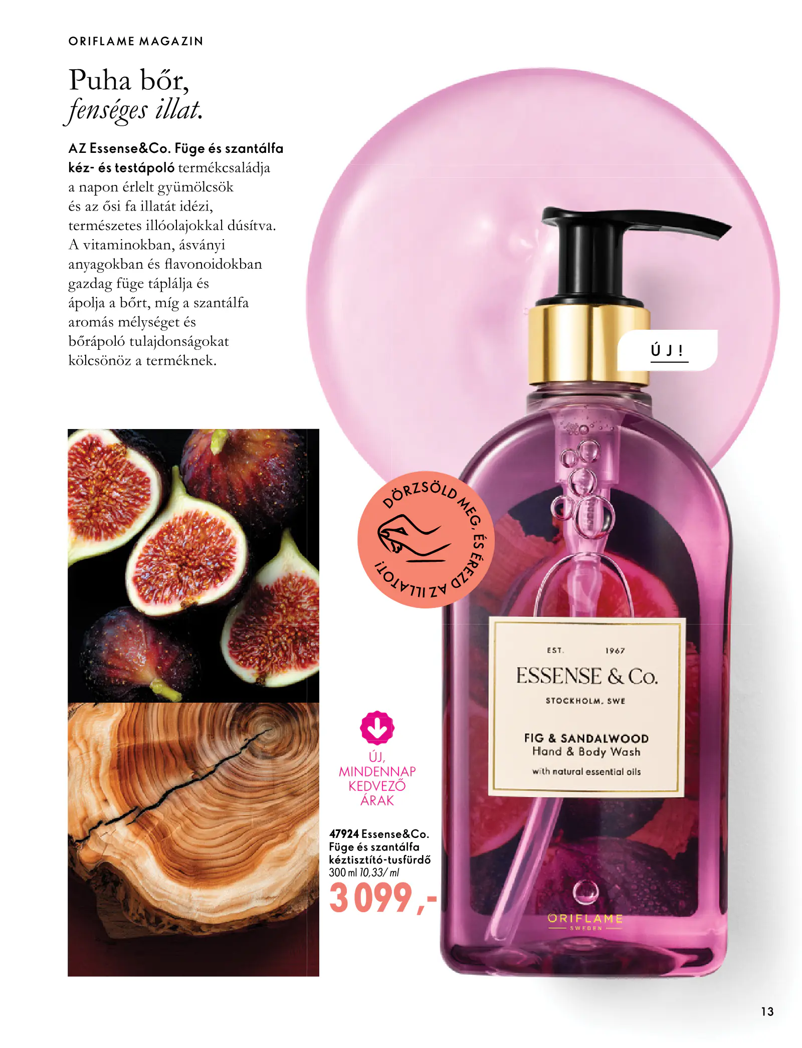 Oriflame akciós újság, 13. oldal (szept. 30. – nov. 10.)