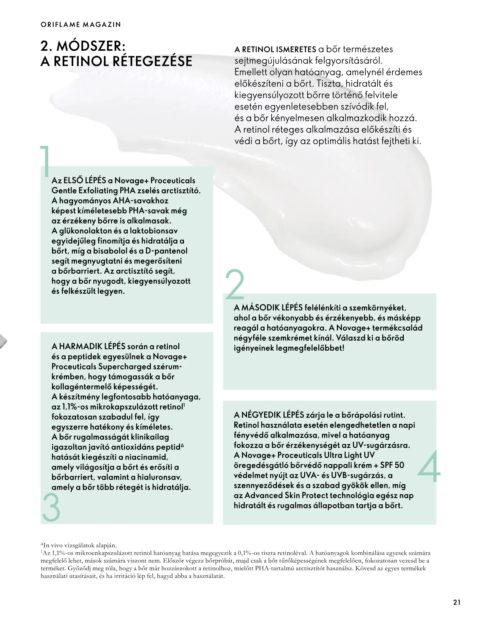 Oriflame akciós újság, 21. oldal (szept. 30. – nov. 10.)