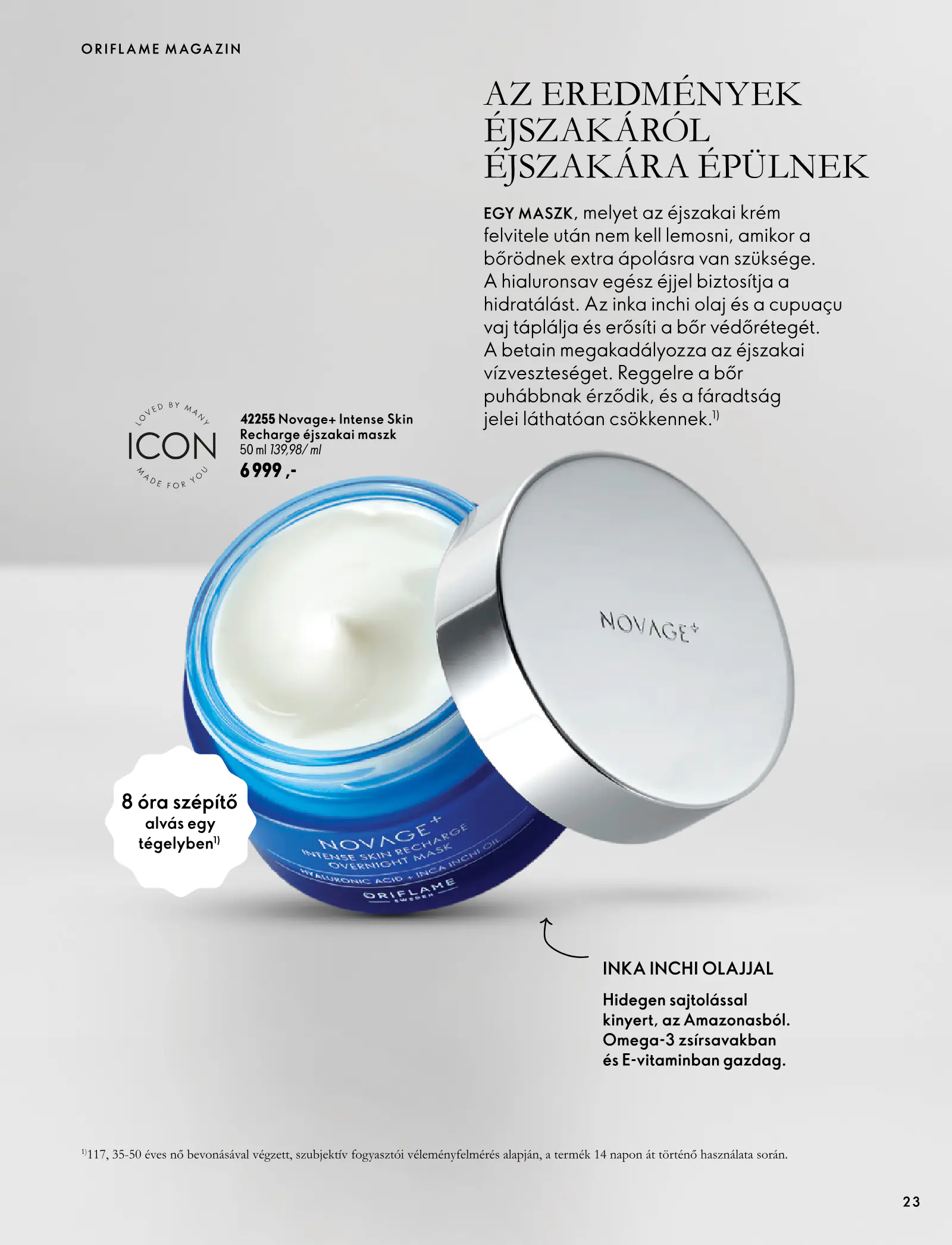 Oriflame akciós újság, 23. oldal (szept. 30. – nov. 10.)
