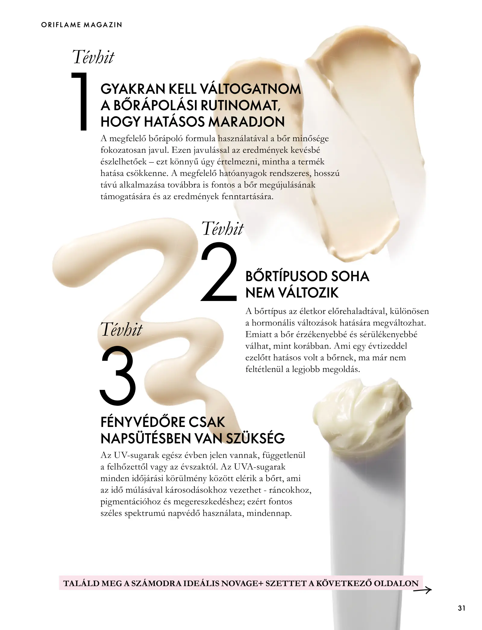 Oriflame akciós újság, 31. oldal (szept. 30. – nov. 10.)