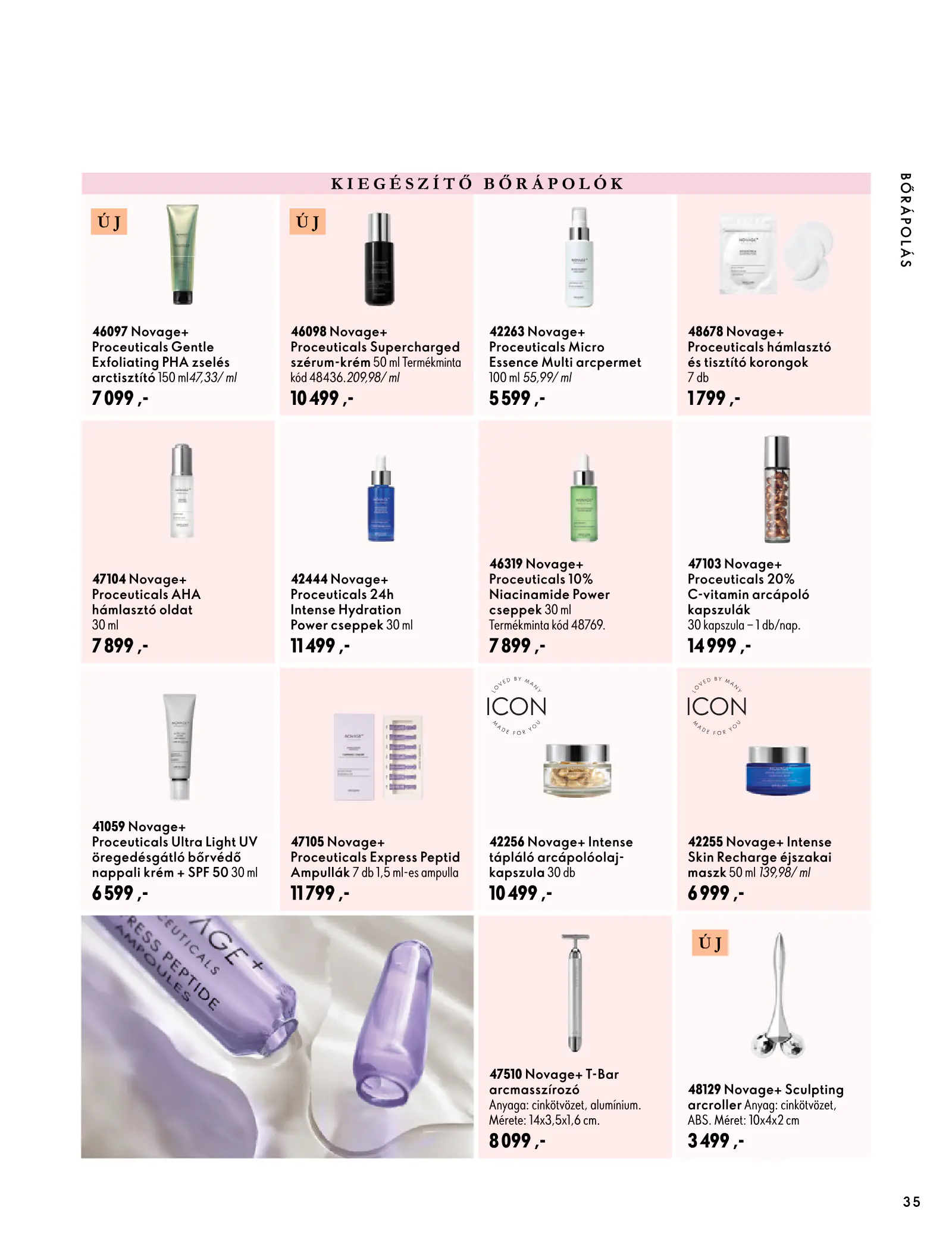 Oriflame akciós újság, 35. oldal (szept. 30. – nov. 10.)
