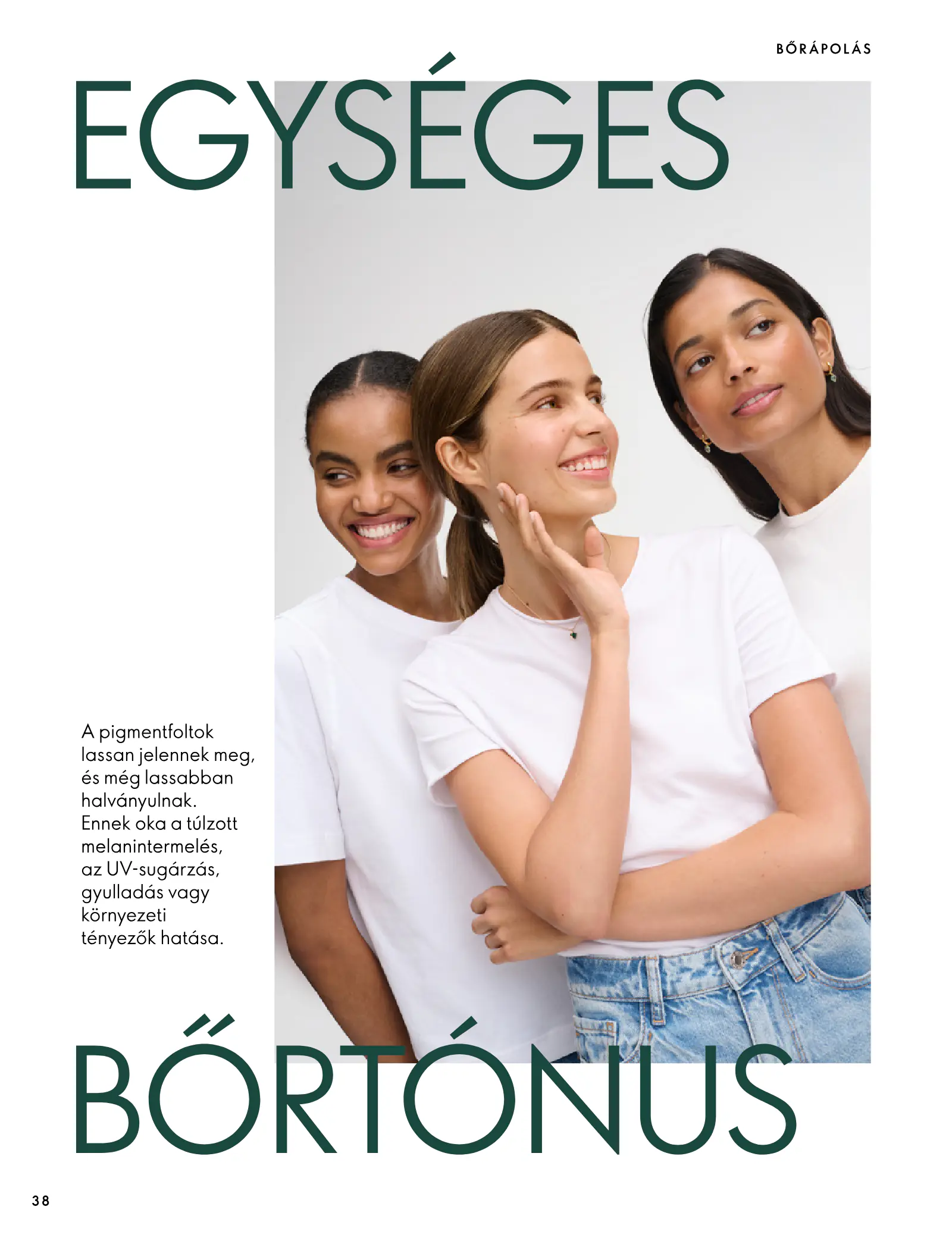 Oriflame akciós újság, 38. oldal (szept. 30. – nov. 10.)