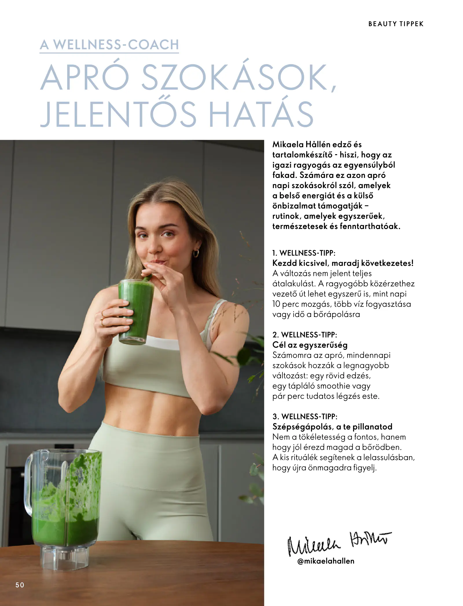 Oriflame akciós újság, 50. oldal (szept. 30. – nov. 10.)
