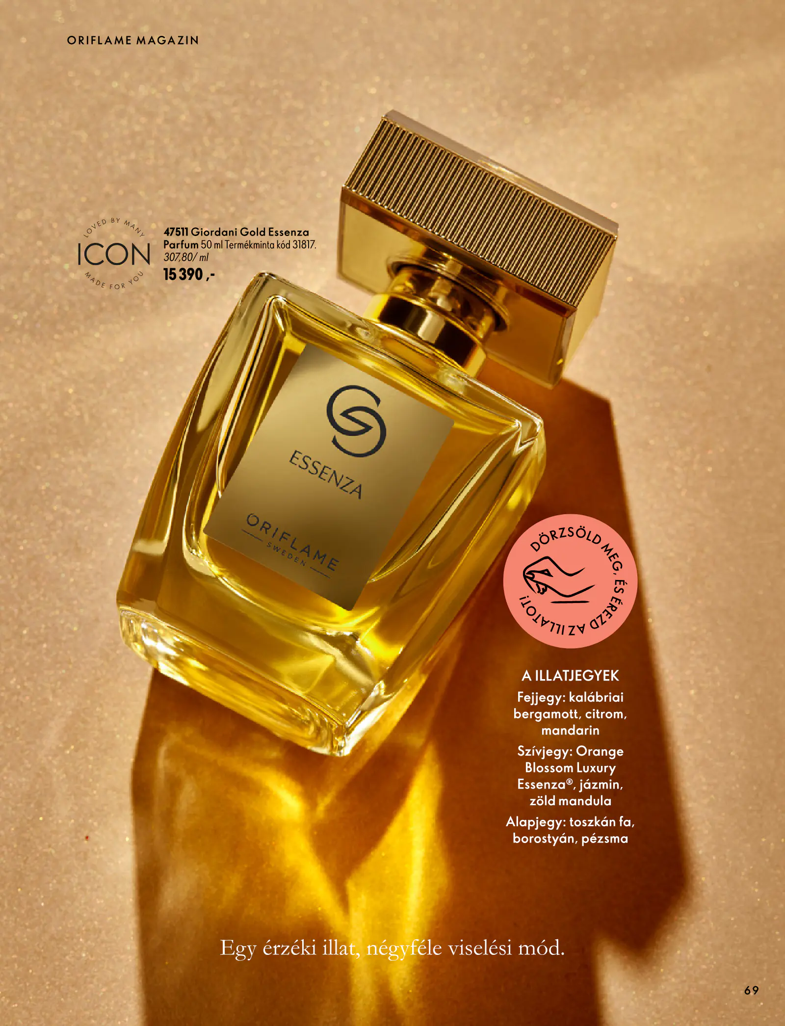 Oriflame akciós újság, 69. oldal (szept. 30. – nov. 10.)