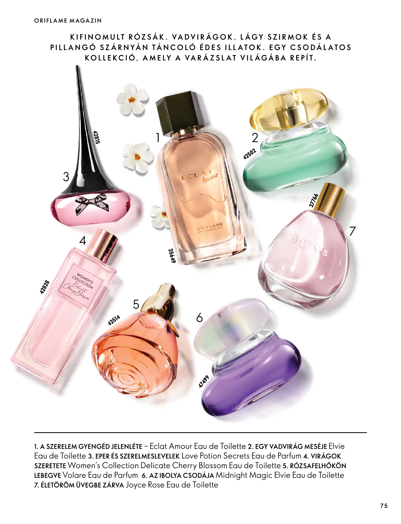 Oriflame akciós újság, 75. oldal (szept. 30. – nov. 10.)