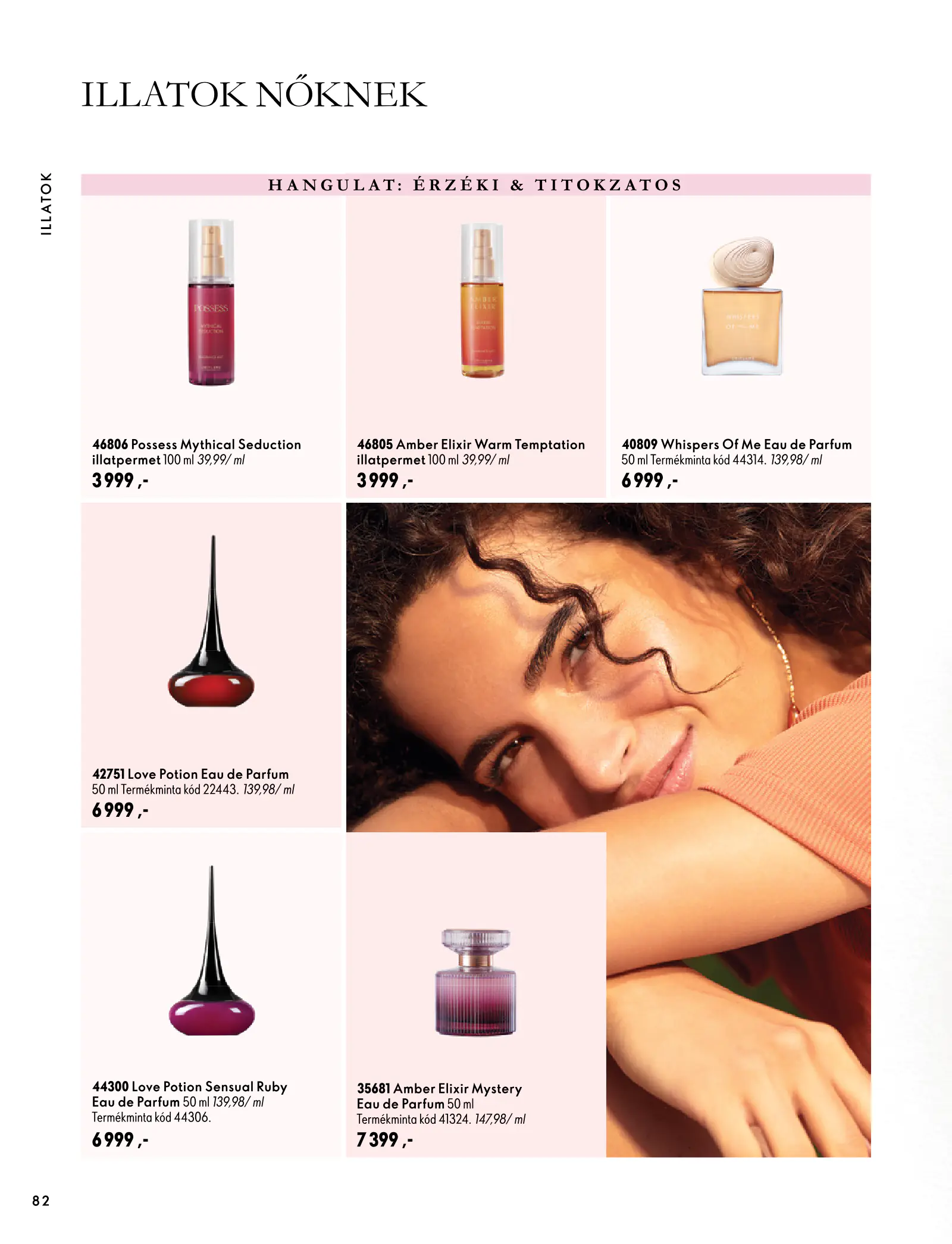 Oriflame akciós újság, 82. oldal (szept. 30. – nov. 10.)