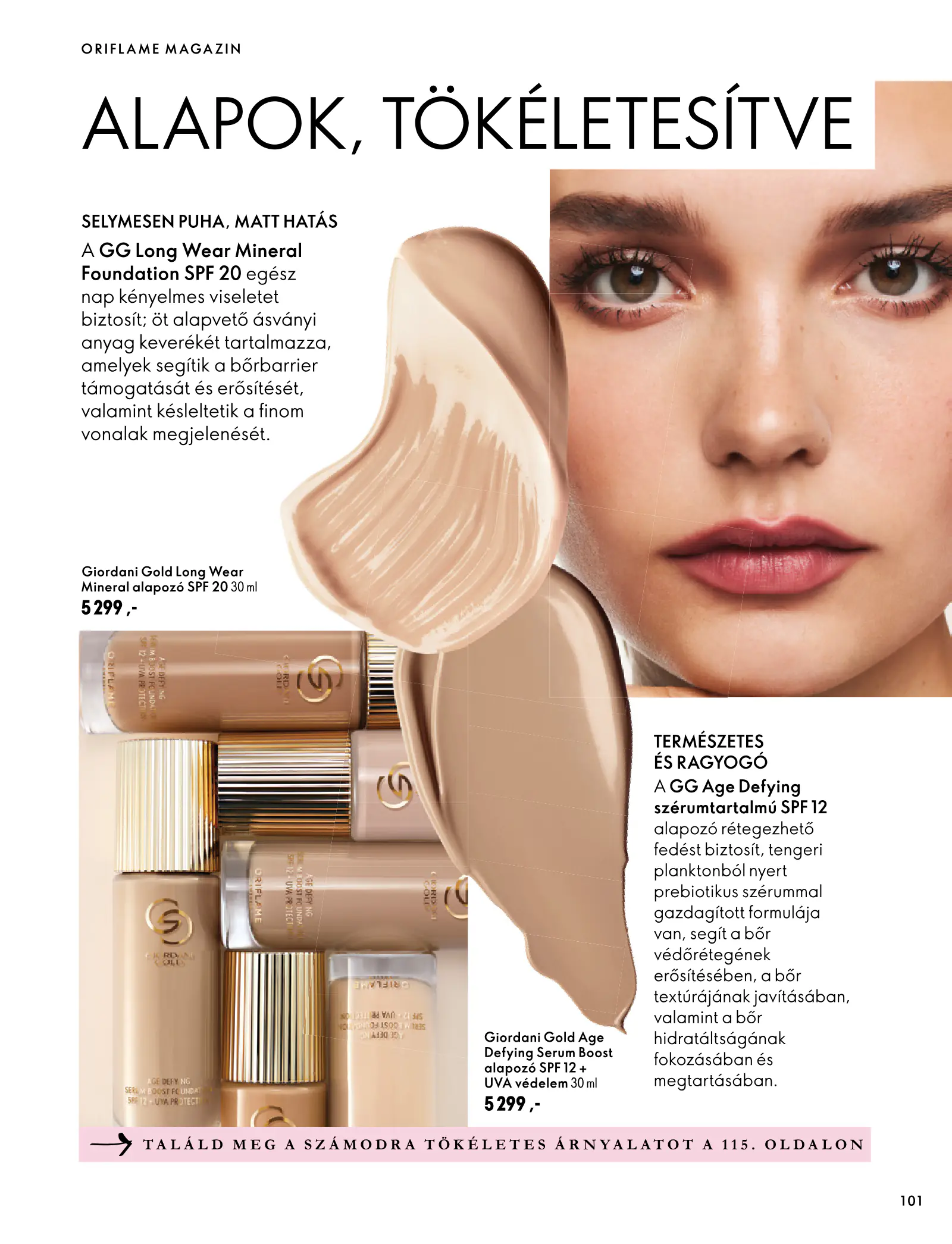 Oriflame akciós újság, 101. oldal (szept. 30. – nov. 10.)