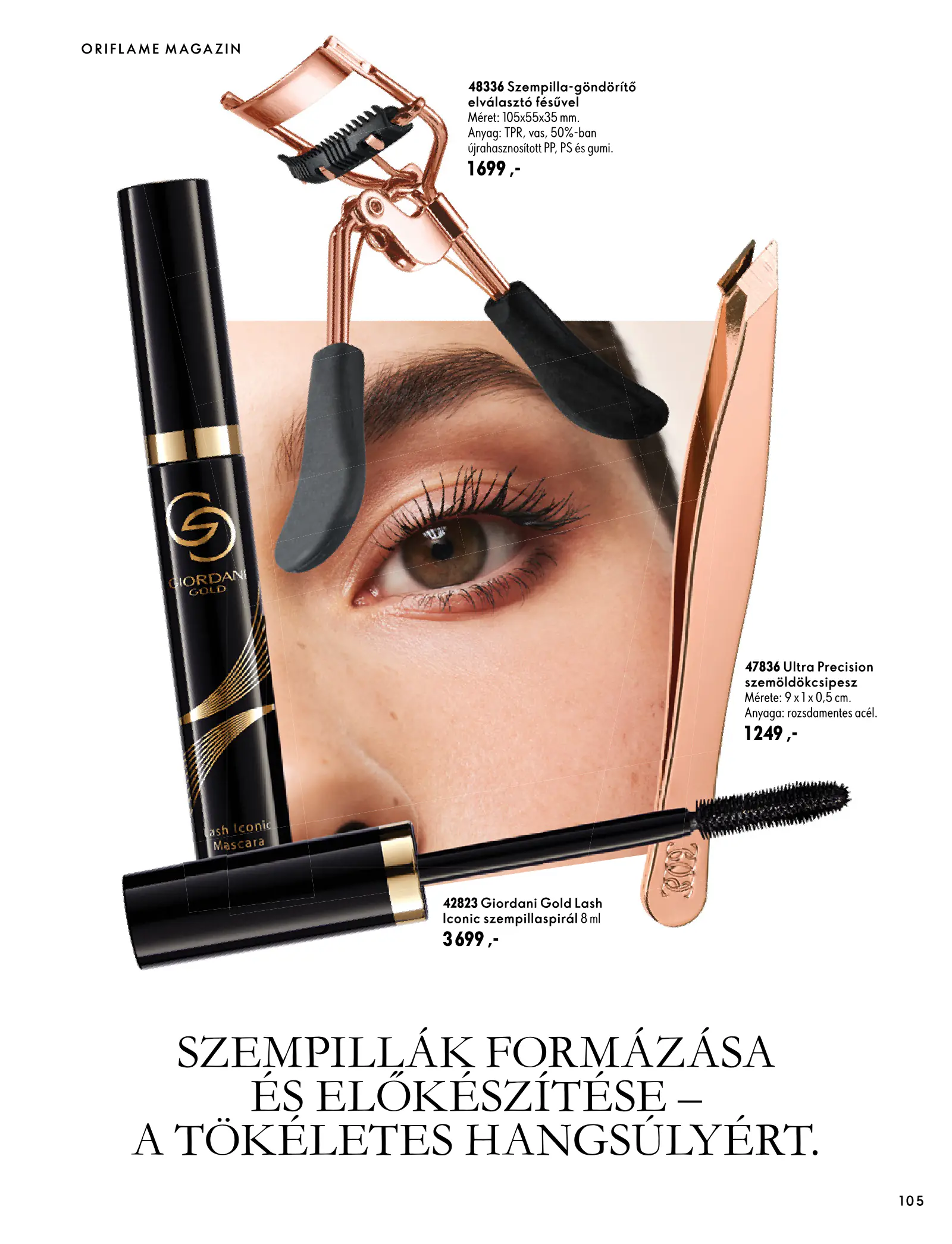 Oriflame akciós újság, 105. oldal (szept. 30. – nov. 10.)
