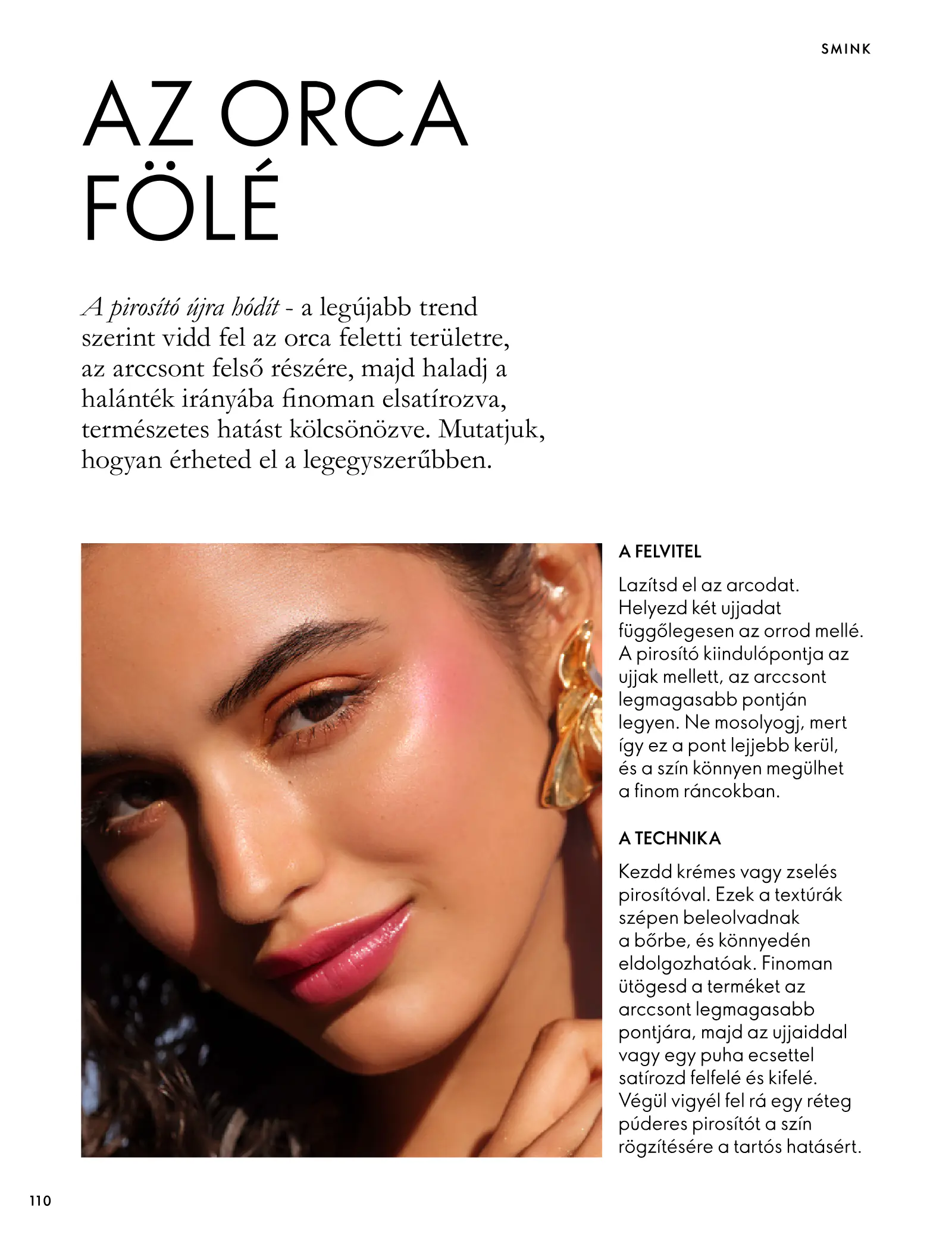 Oriflame akciós újság, 110. oldal (szept. 30. – nov. 10.)