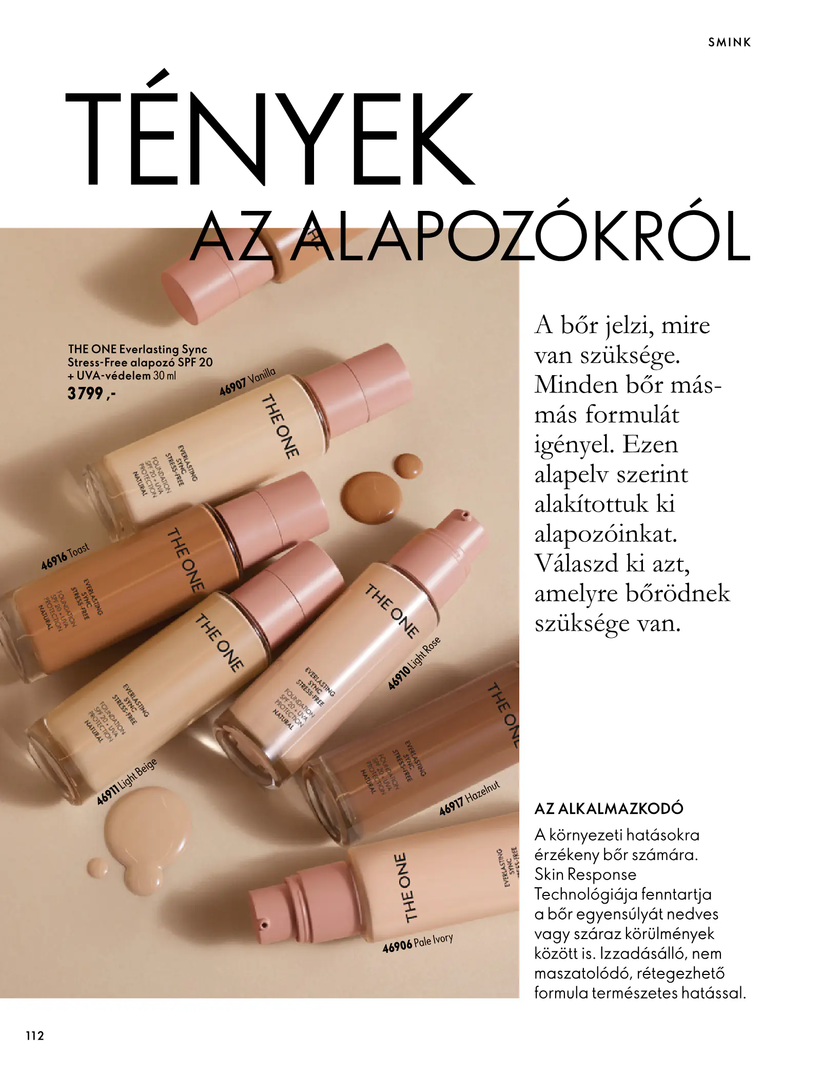 Oriflame akciós újság, 112. oldal (szept. 30. – nov. 10.)