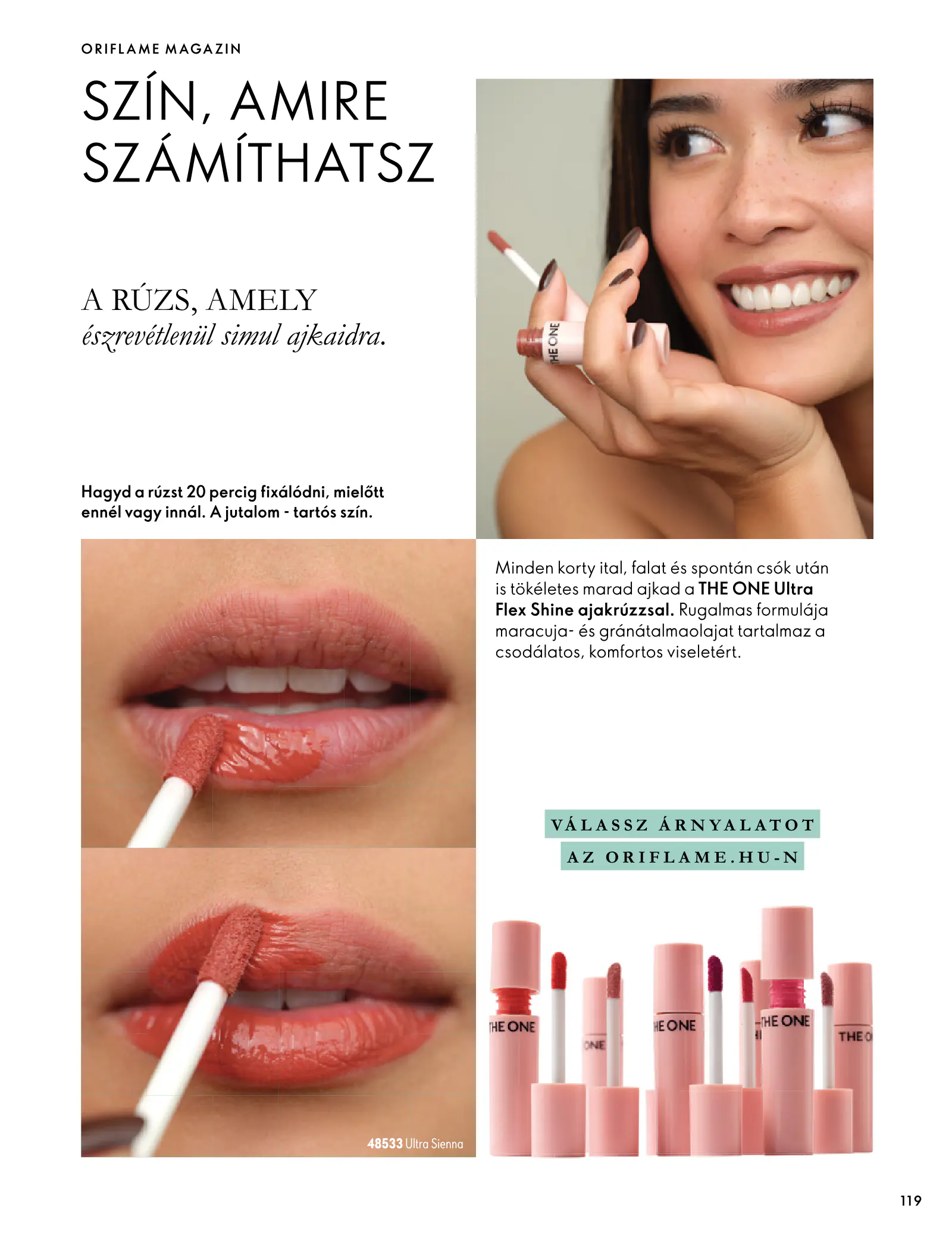 Oriflame akciós újság, 119. oldal (szept. 30. – nov. 10.)