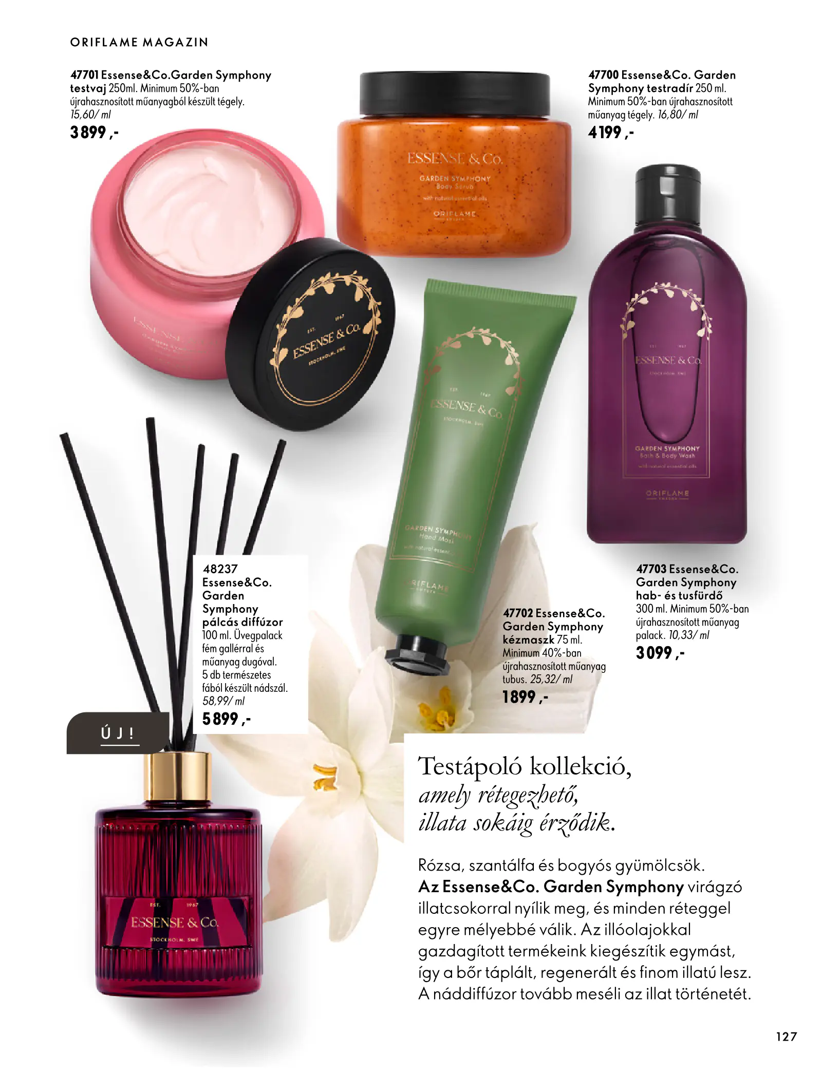 Oriflame akciós újság, 127. oldal (szept. 30. – nov. 10.)