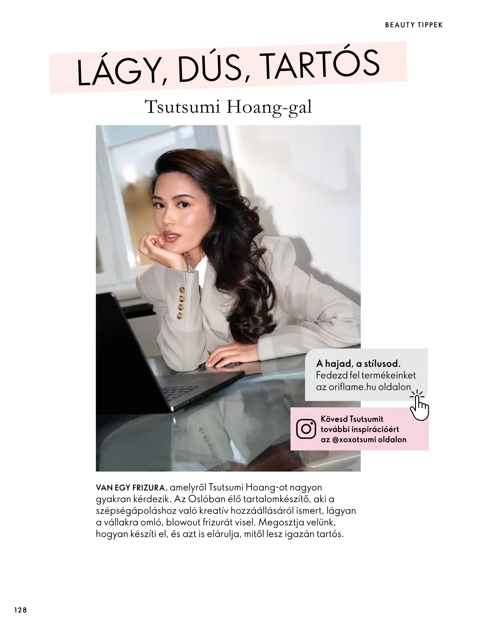 Oriflame akciós újság, 128. oldal (szept. 30. – nov. 10.)