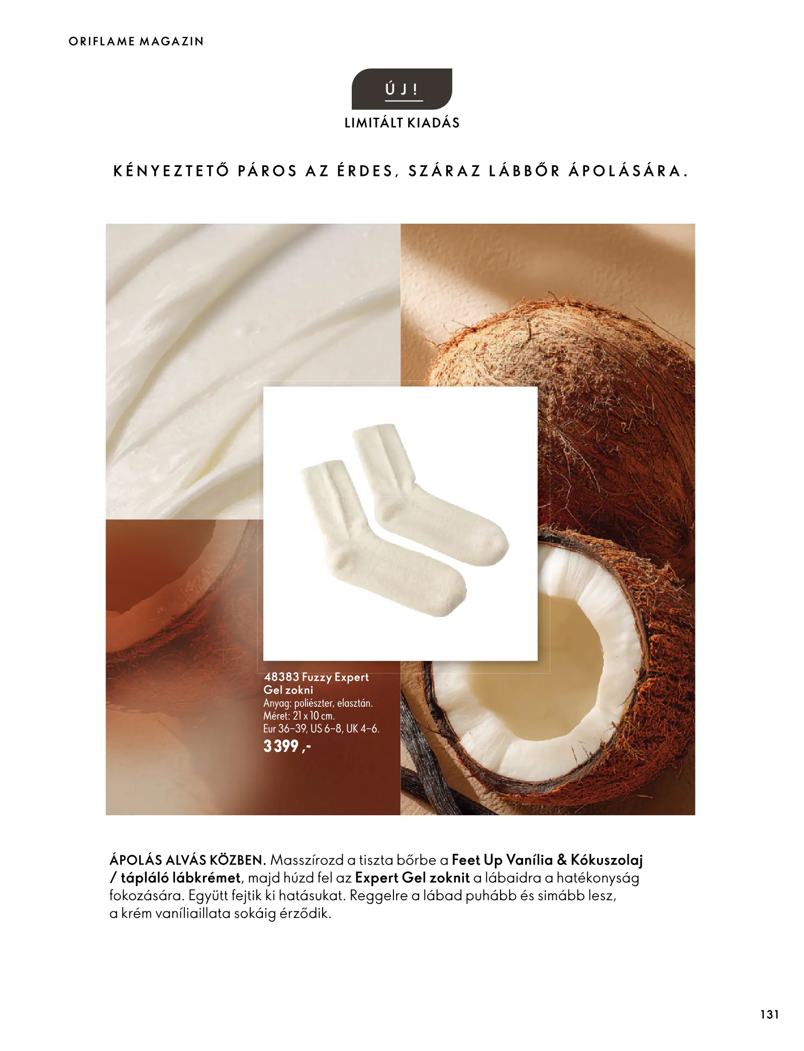 Oriflame akciós újság, 131. oldal (szept. 30. – nov. 10.)