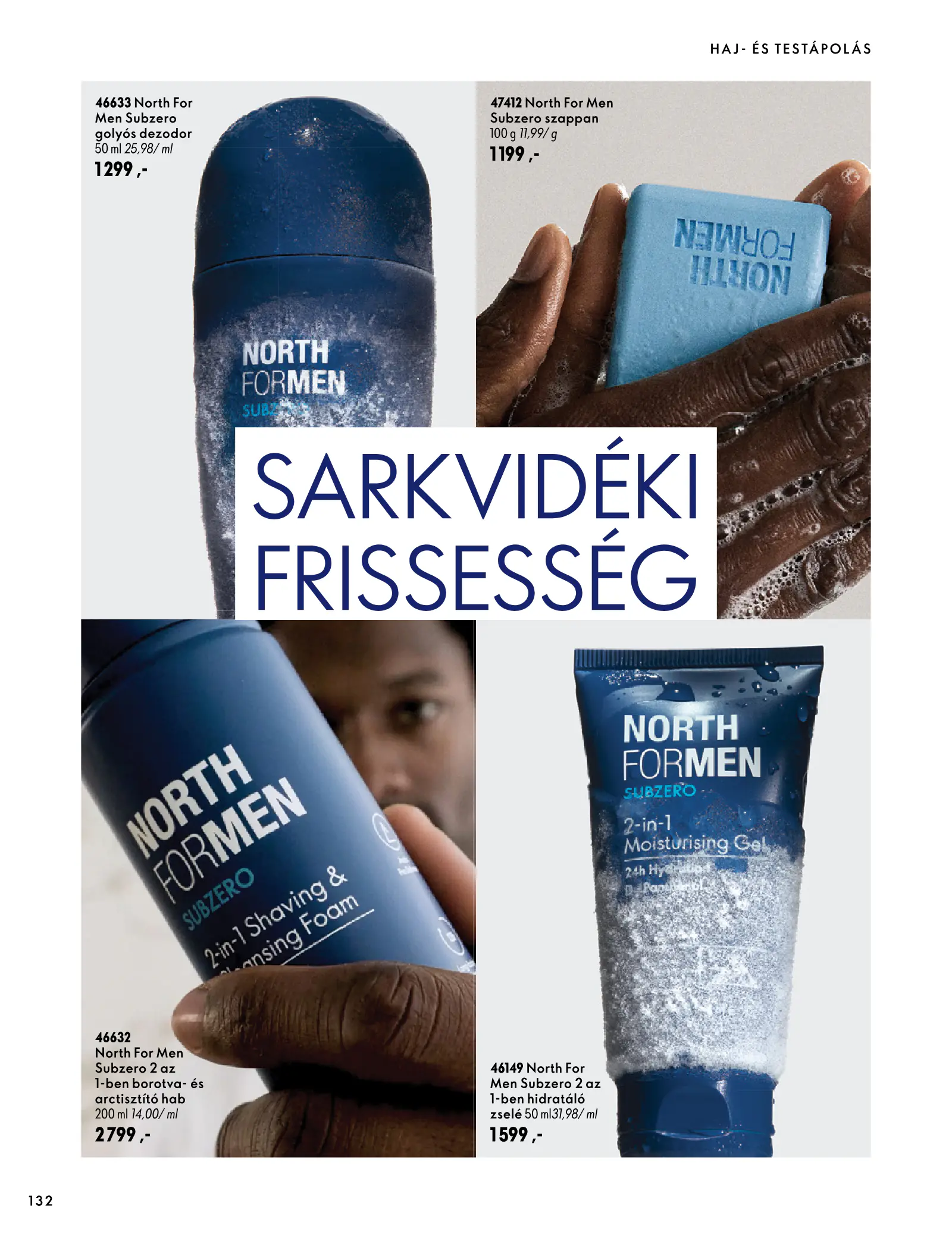 Oriflame akciós újság, 132. oldal (szept. 30. – nov. 10.)