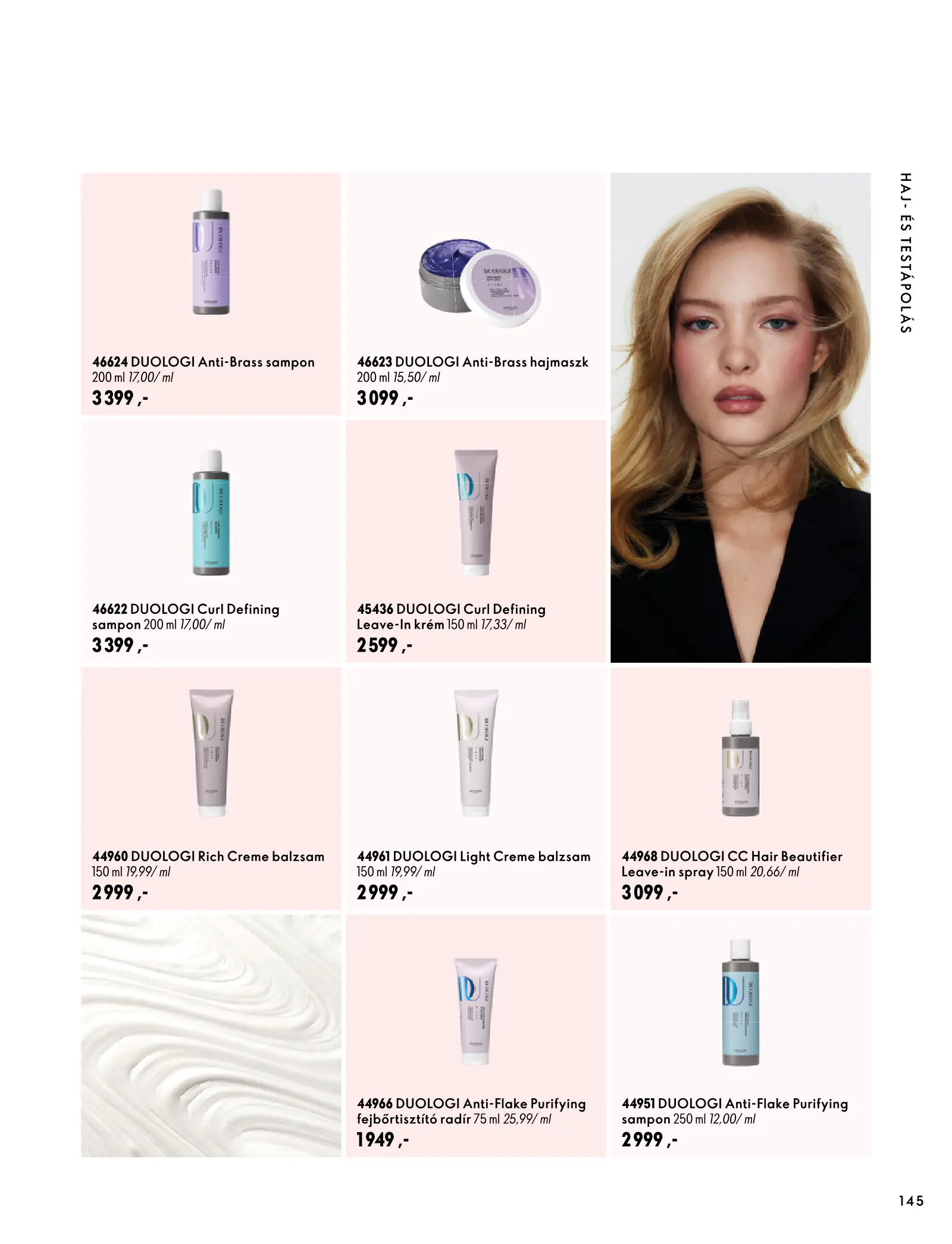 Oriflame akciós újság, 145. oldal (szept. 30. – nov. 10.)