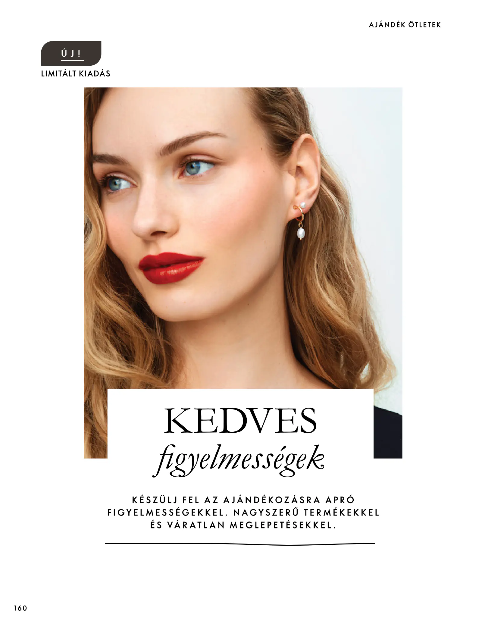 Oriflame akciós újság, 160. oldal (szept. 30. – nov. 10.)
