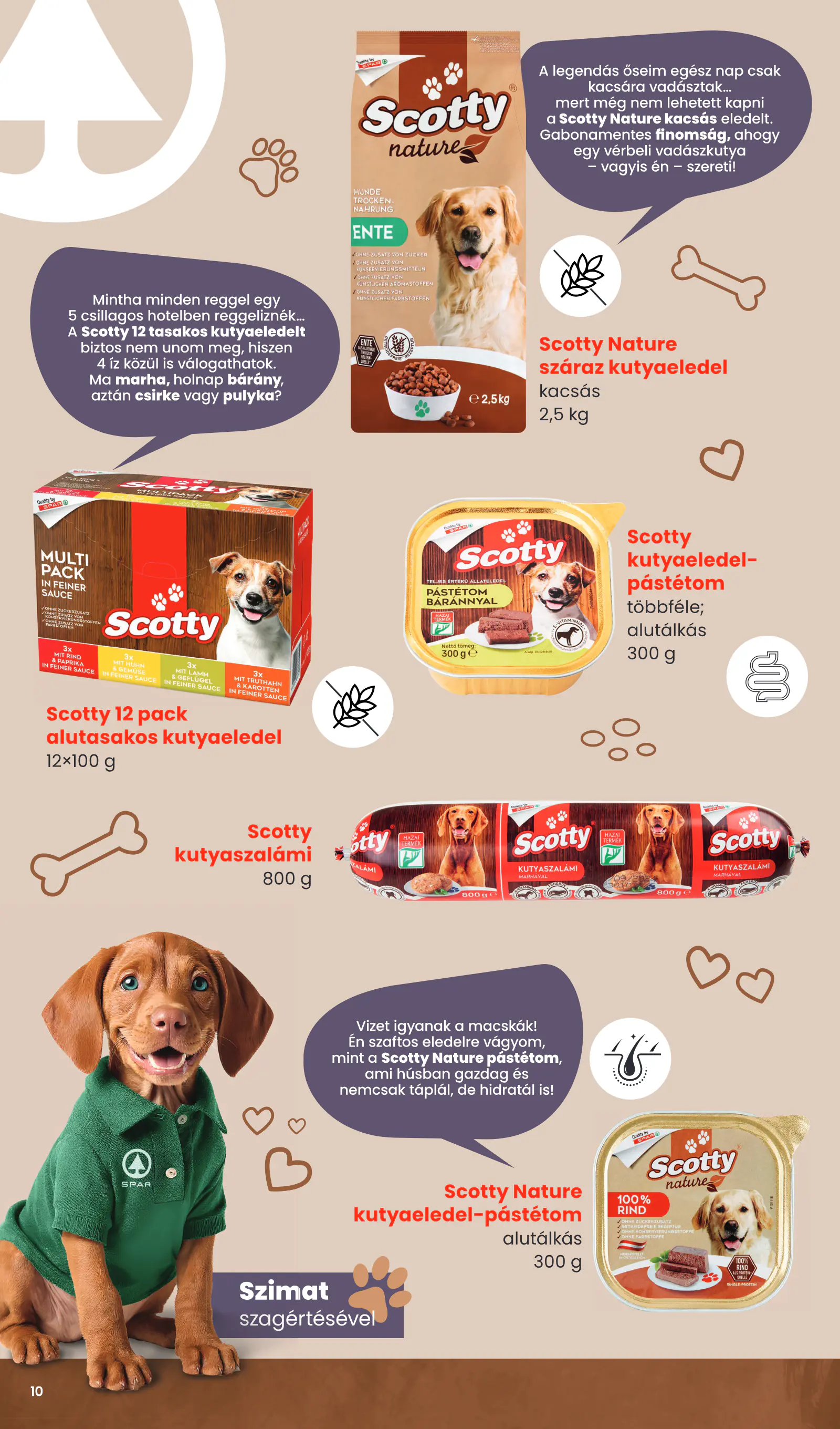 Spar Állateledel katalógus, 10. oldal (szept. 1-jétől)