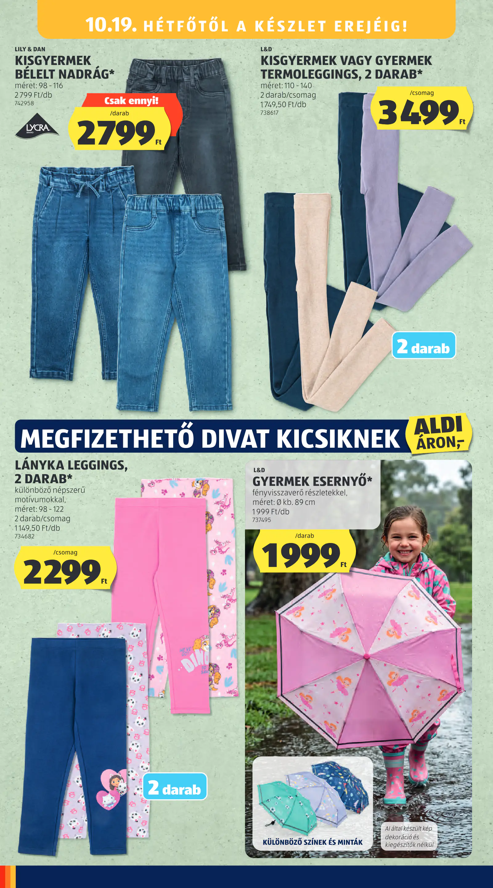 Aldi Középső sor termékei, 42. hét, 16. oldal (okt. 15–21.)