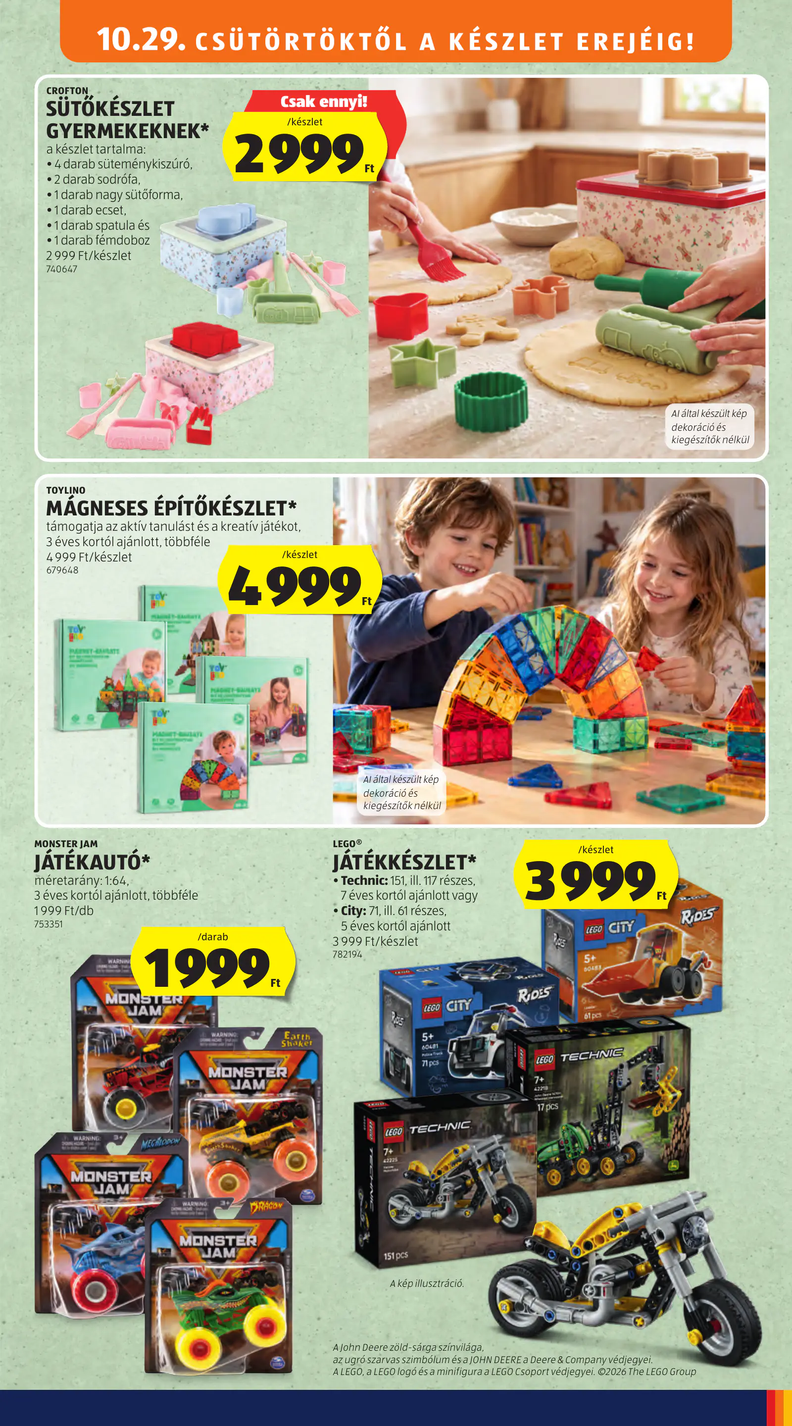 Aldi Középső sor termékei, 44. hét, 3. oldal (okt. 29. – nov. 4.)