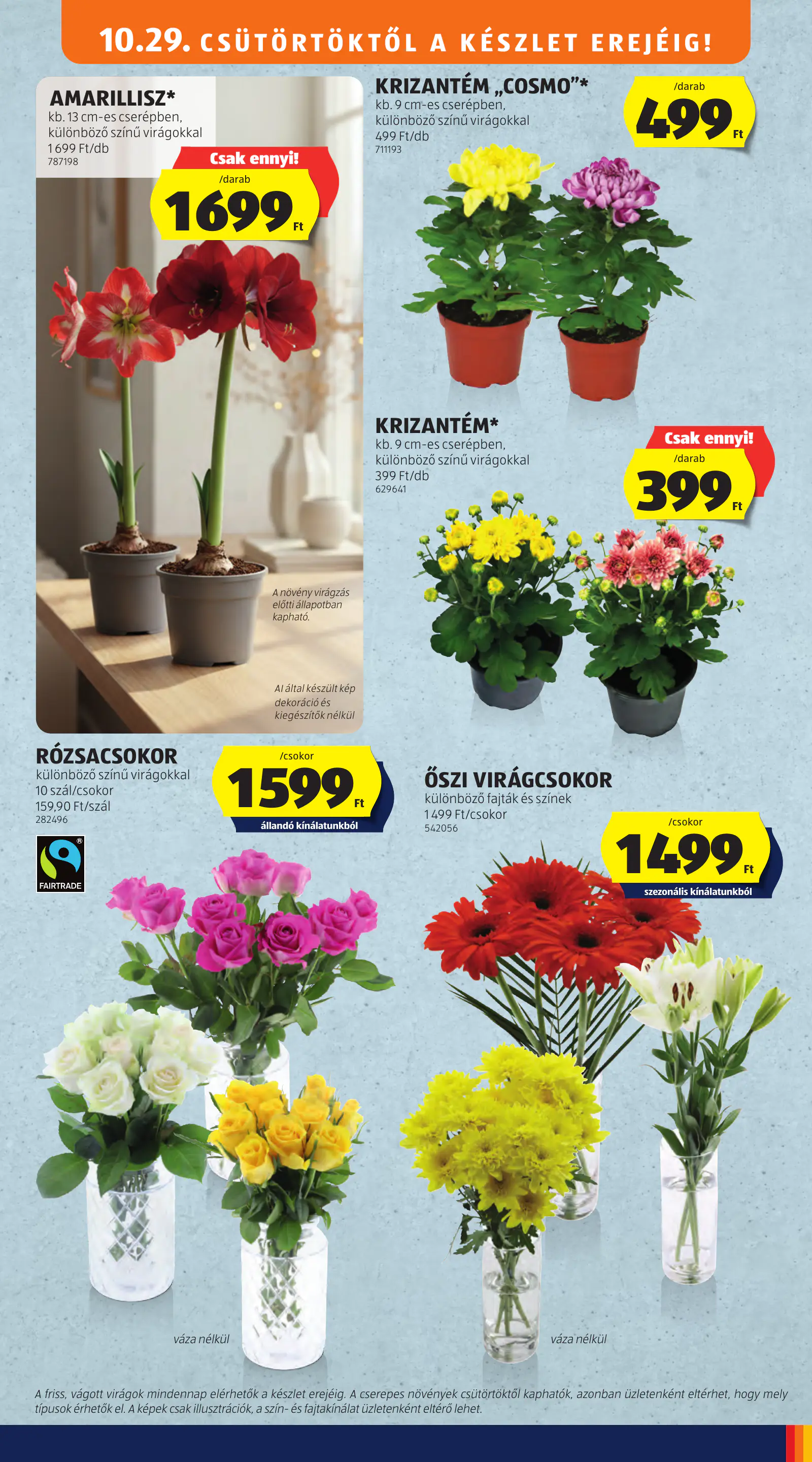 Aldi Középső sor termékei, 44. hét, 7. oldal (okt. 29. – nov. 4.)