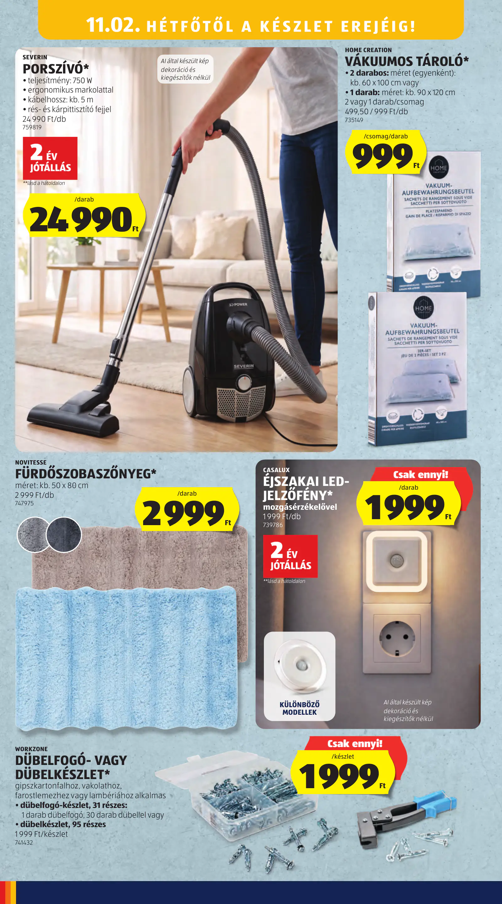 Aldi Középső sor termékei, 44. hét, 12. oldal (okt. 29. – nov. 4.)