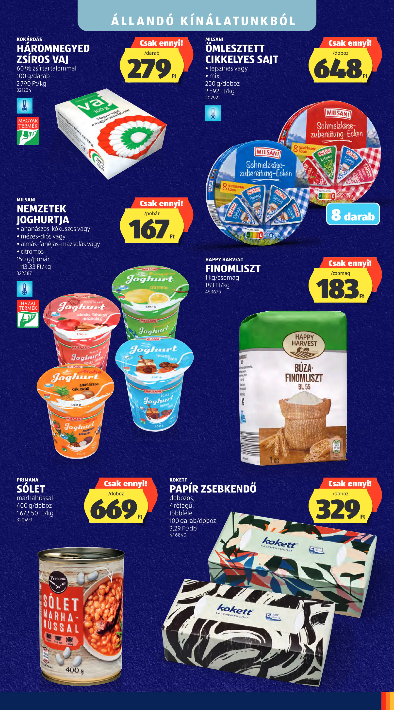 Aldi online akciós újság, 41. hét, 3. oldal (okt. 8–14.)