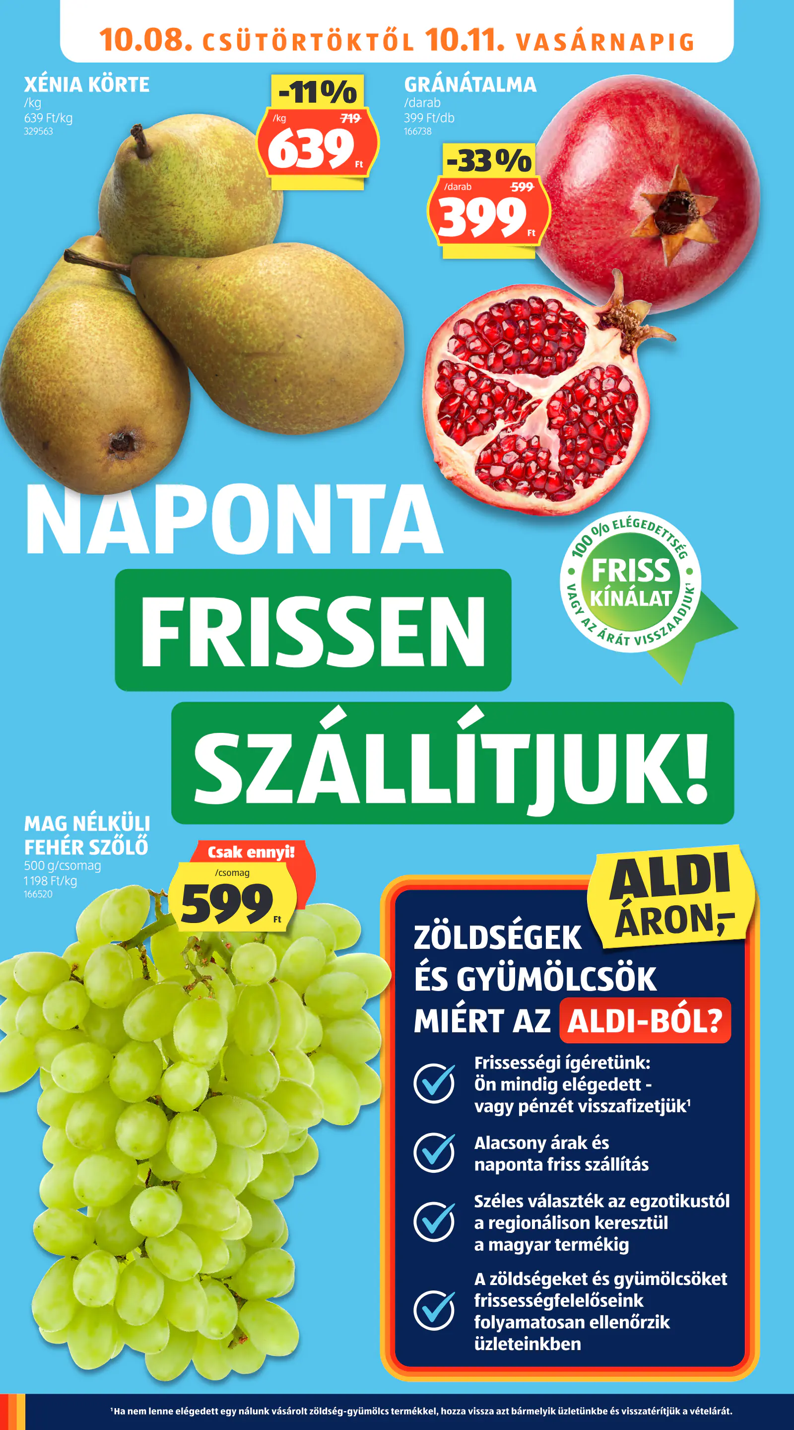 Aldi online akciós újság, 41. hét, 6. oldal (okt. 8–14.)
