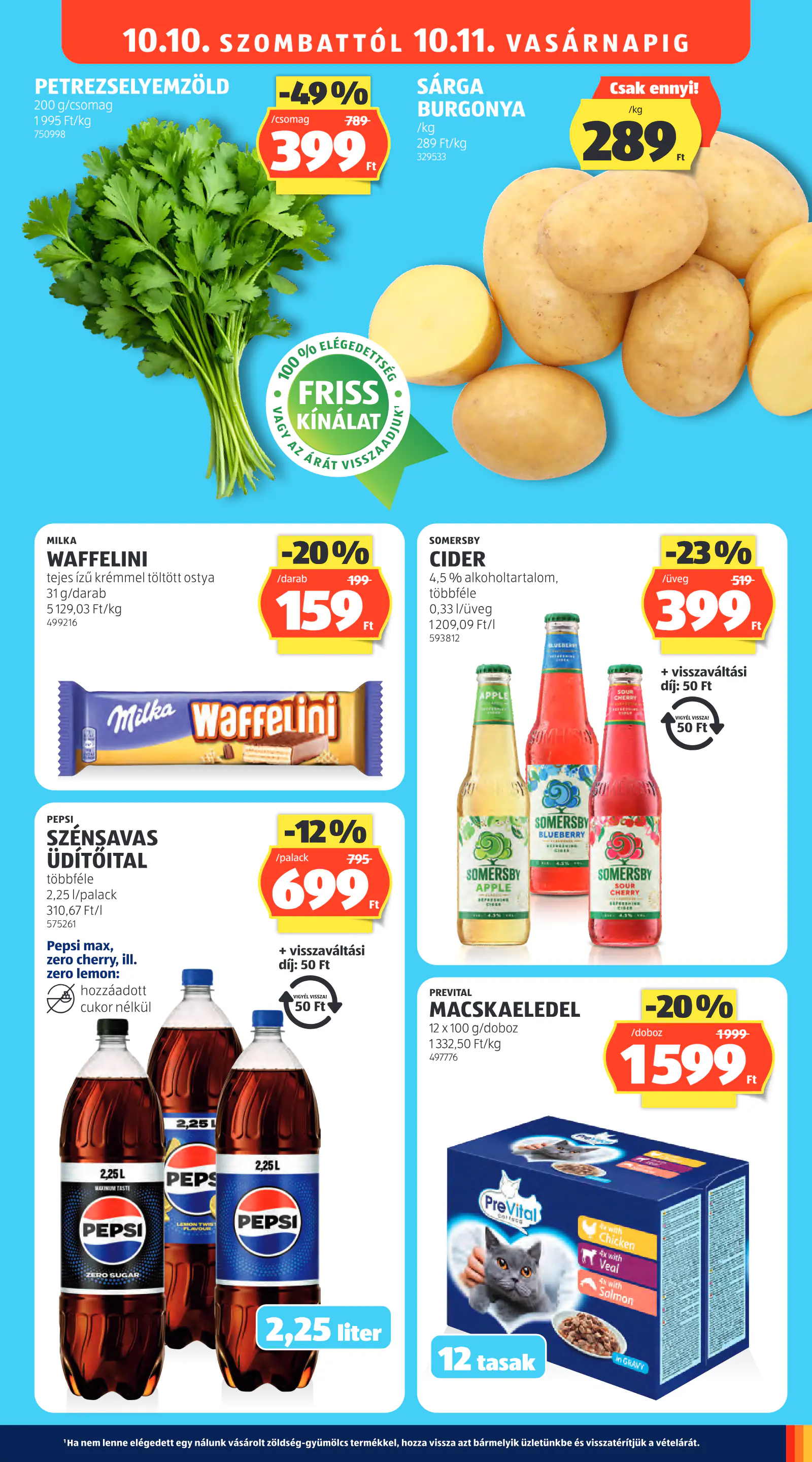 Aldi online akciós újság, 41. hét, 33. oldal (okt. 8–14.)