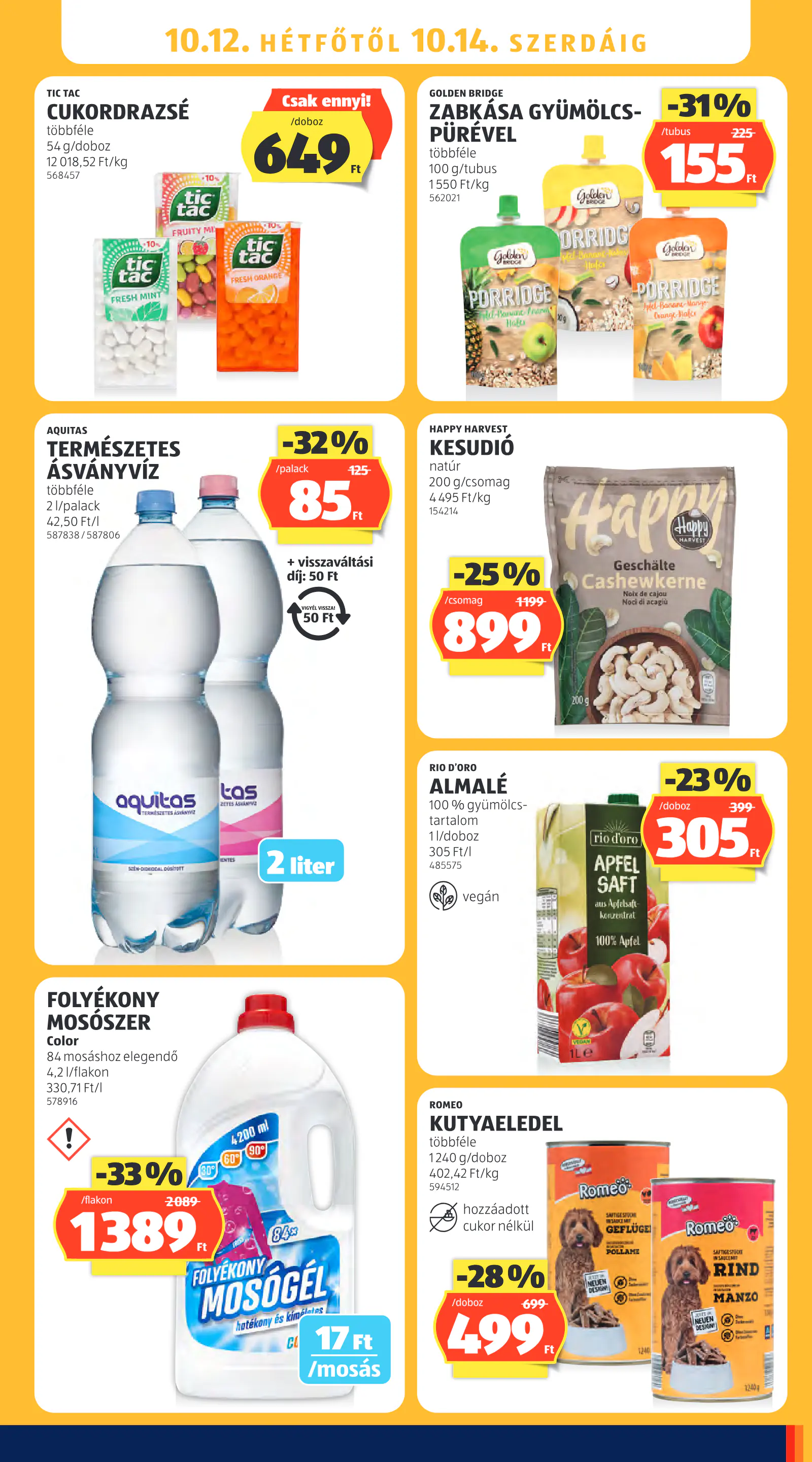 Aldi online akciós újság, 41. hét, 39. oldal (okt. 8–14.)