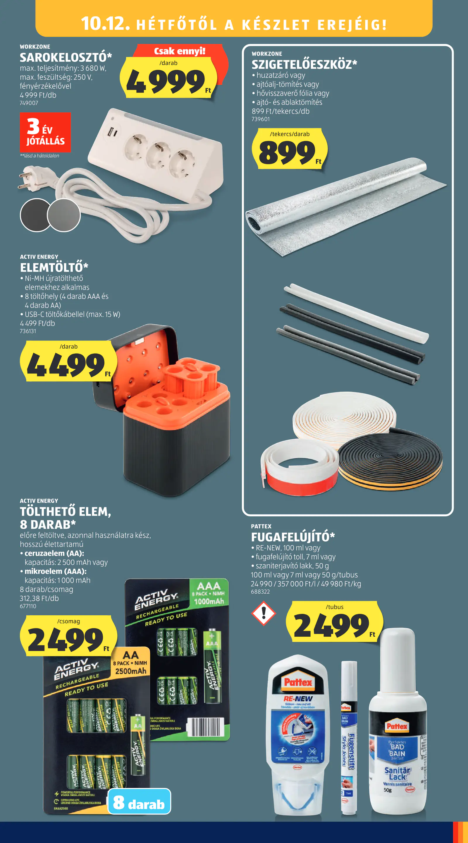 Aldi online akciós újság, 41. hét, 47. oldal (okt. 8–14.)