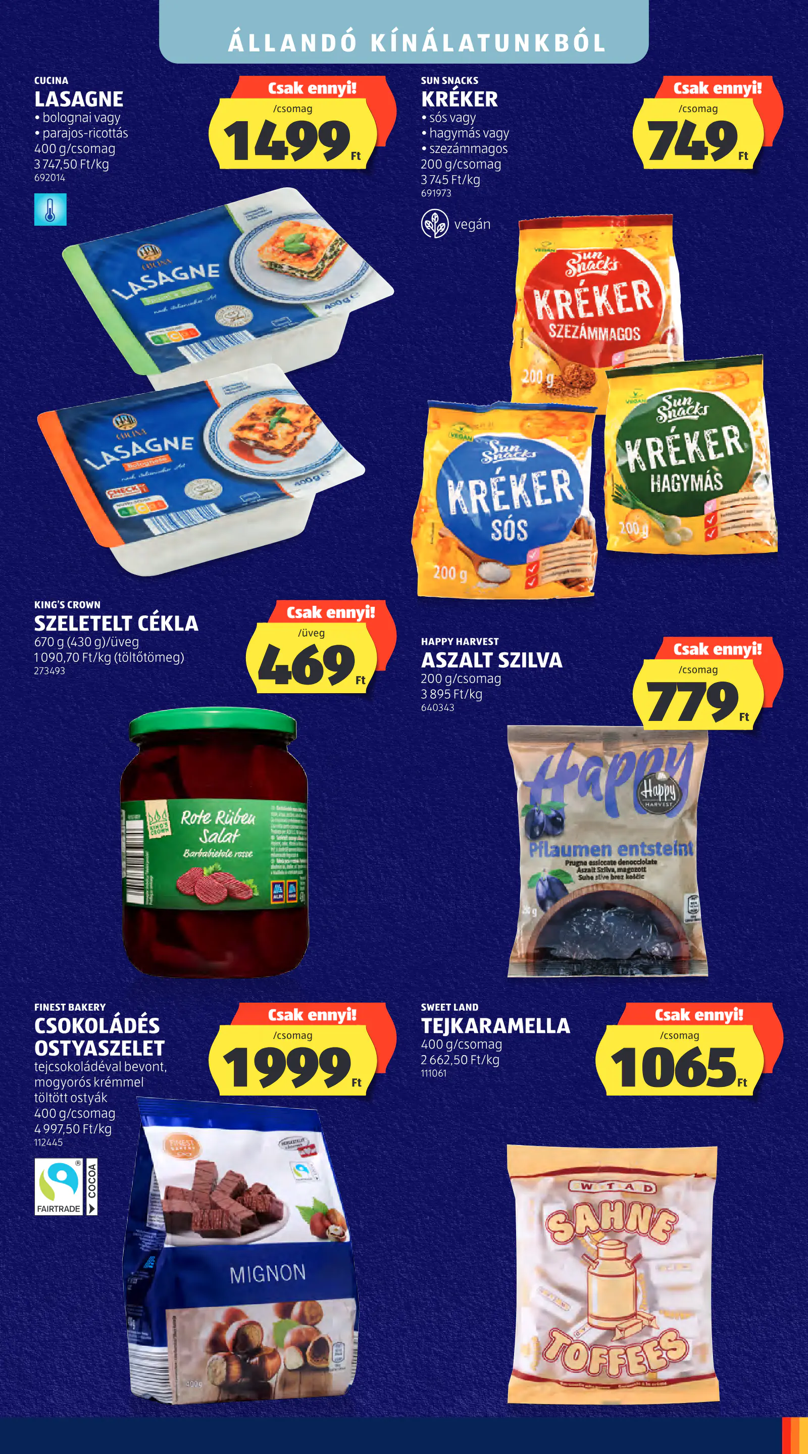 Aldi online akciós újság, 42. hét, 3. oldal (okt. 15–21.)