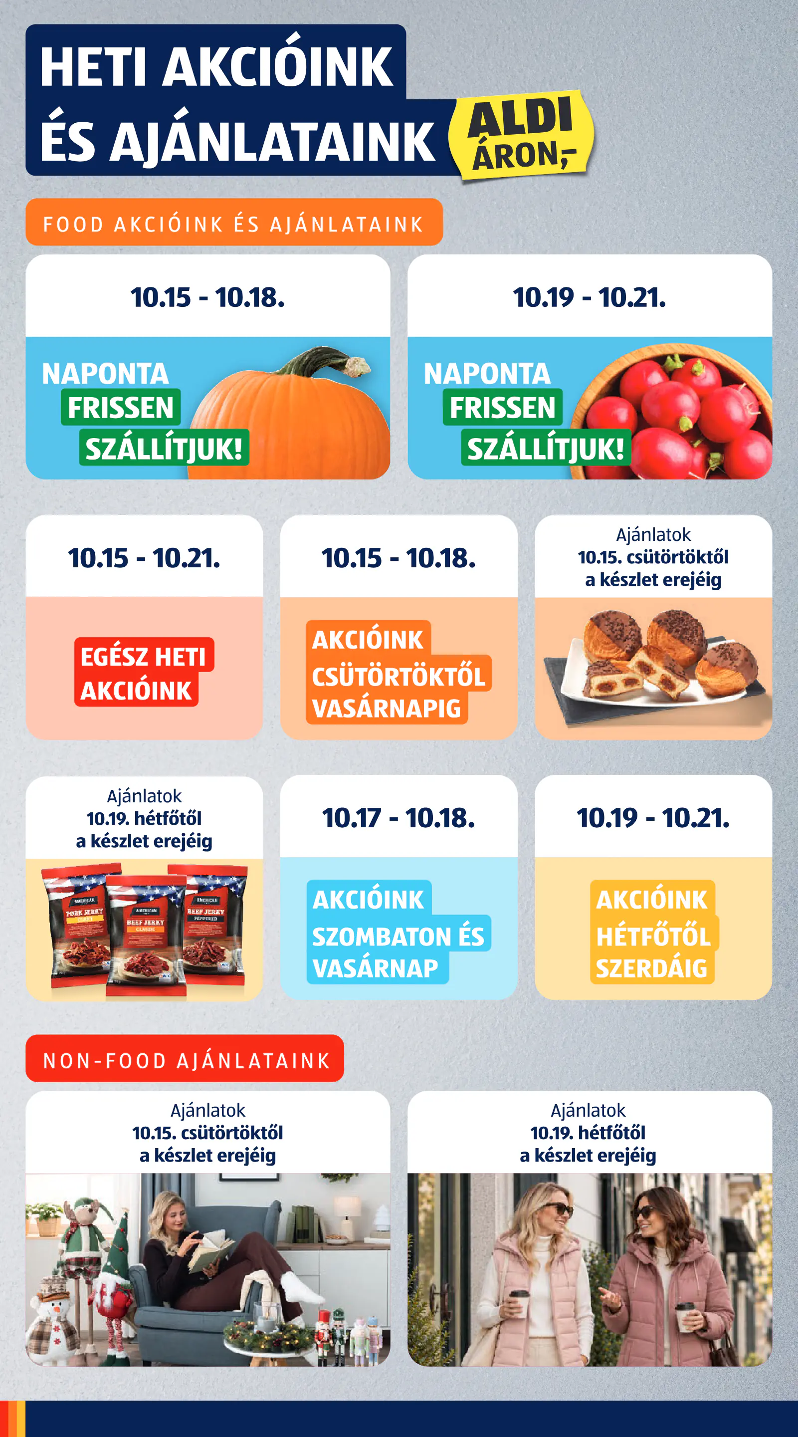 Aldi online akciós újság, 42. hét, 4. oldal (okt. 15–21.)