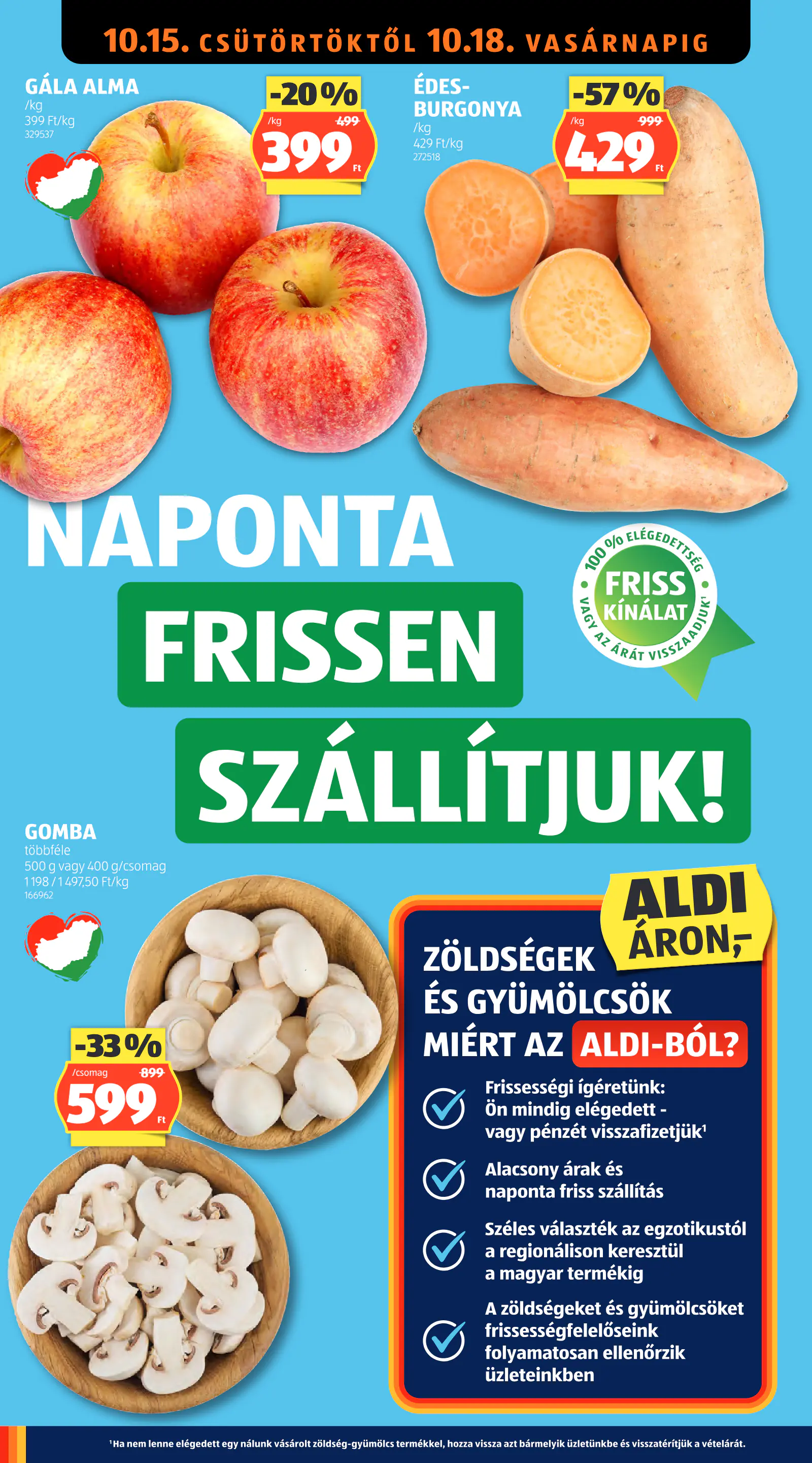 Aldi online akciós újság, 42. hét, 6. oldal (okt. 15–21.)
