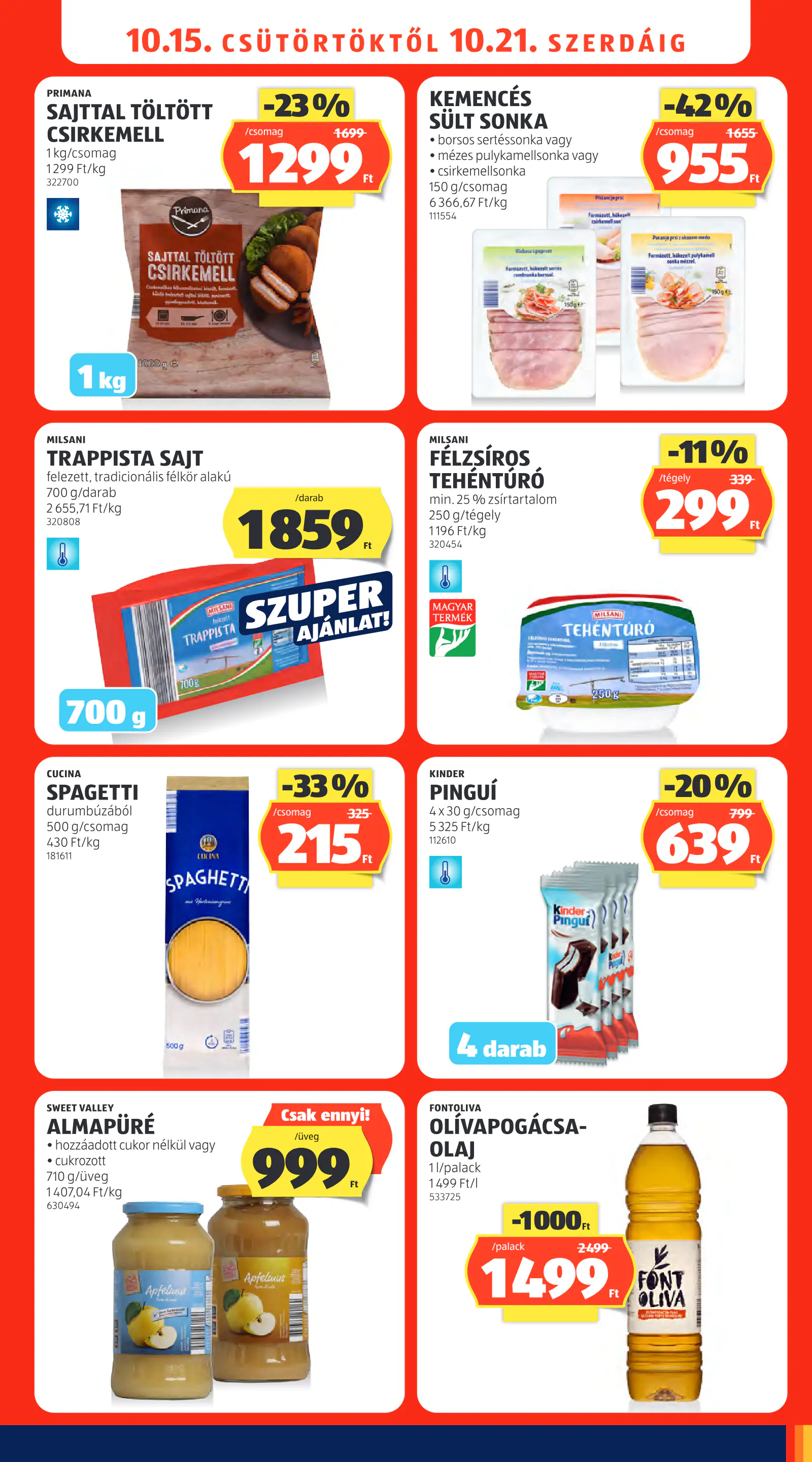 Aldi online akciós újság, 42. hét, 9. oldal (okt. 15–21.)