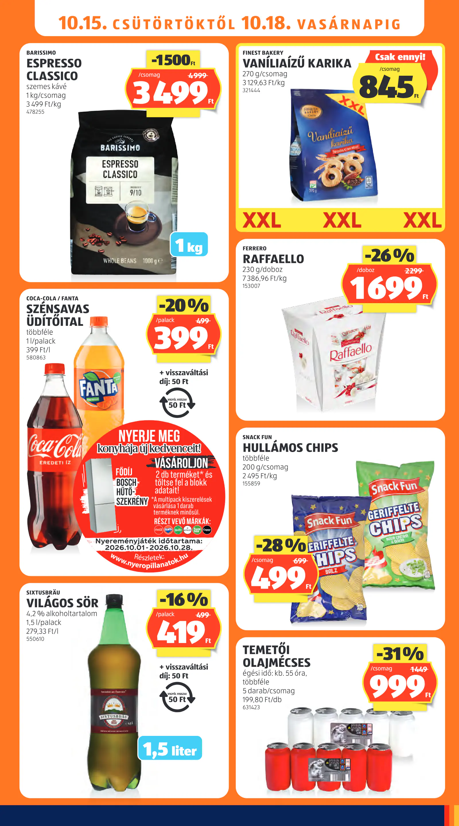 Aldi online akciós újság, 42. hét, 15. oldal (okt. 15–21.)