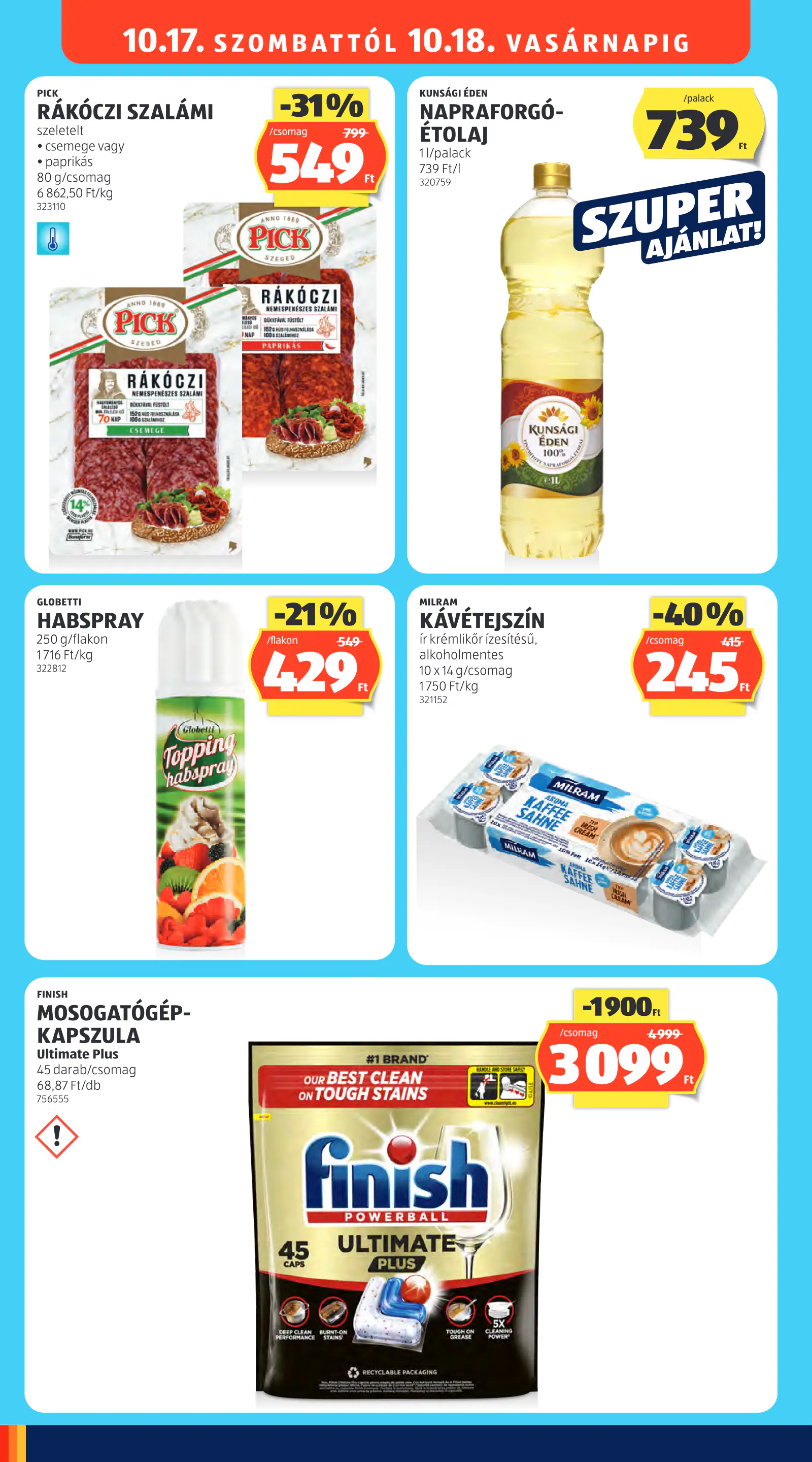 Aldi online akciós újság, 42. hét, 24. oldal (okt. 15–21.)