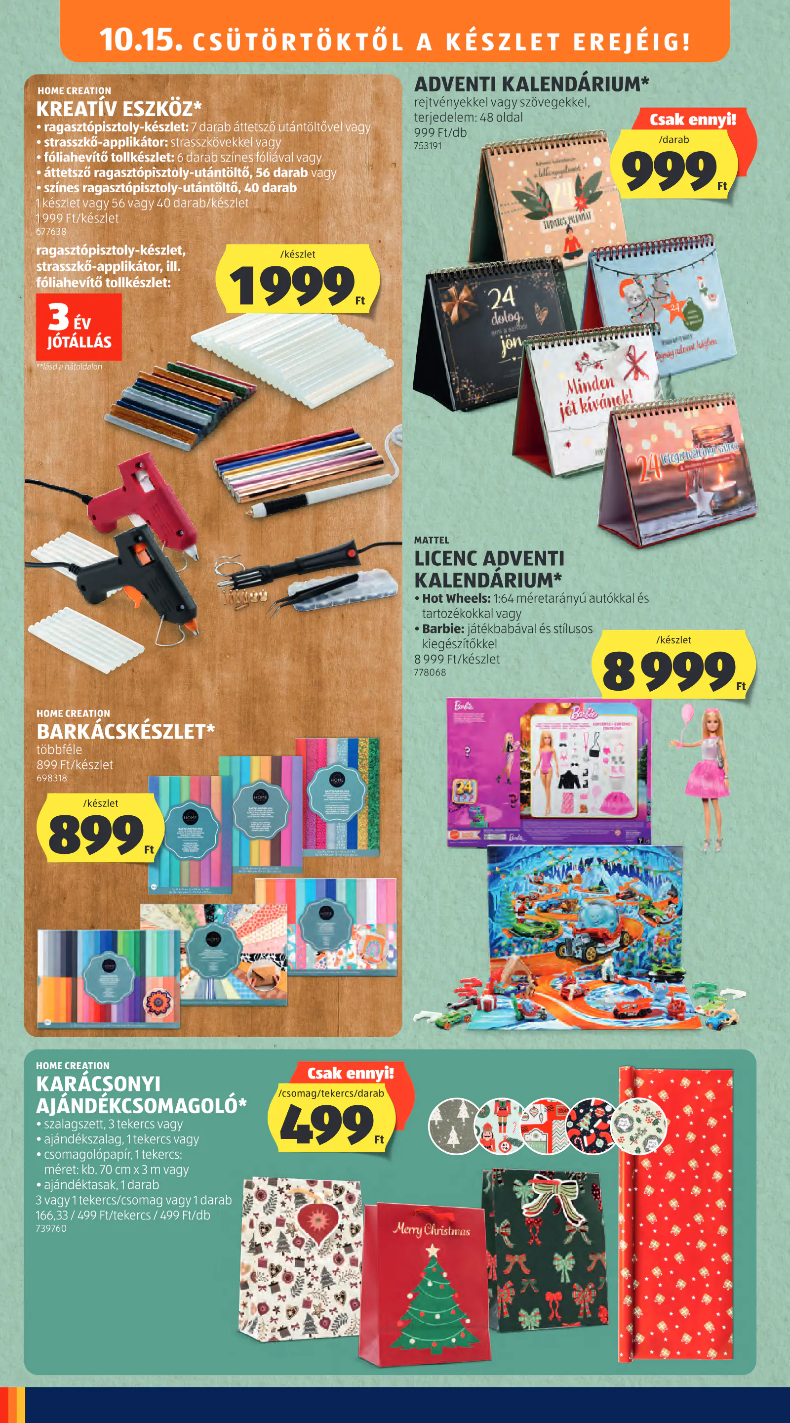 Aldi online akciós újság, 42. hét, 38. oldal (okt. 15–21.)