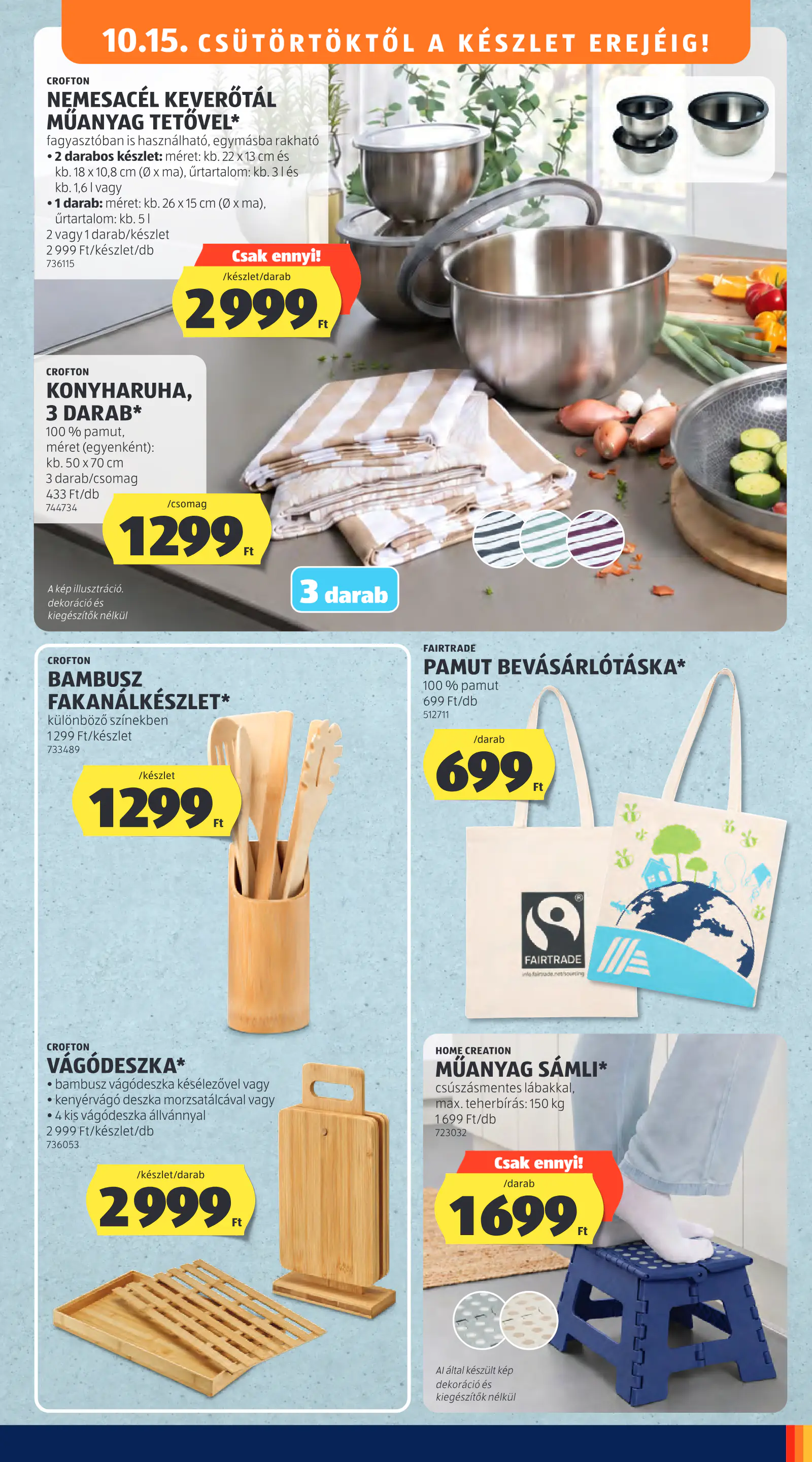 Aldi online akciós újság, 42. hét, 43. oldal (okt. 15–21.)