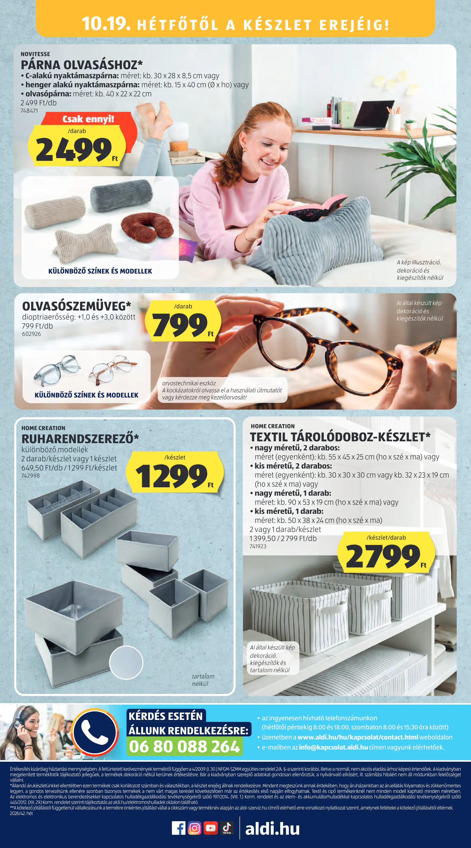 Aldi online akciós újság, 42. hét, 52. oldal (okt. 15–21.)
