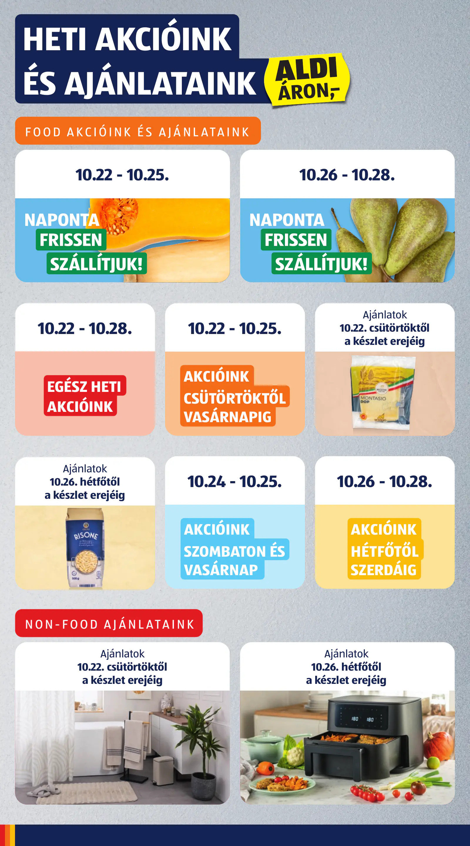 Aldi online akciós újság, 43. hét, 4. oldal (okt. 22–28.)