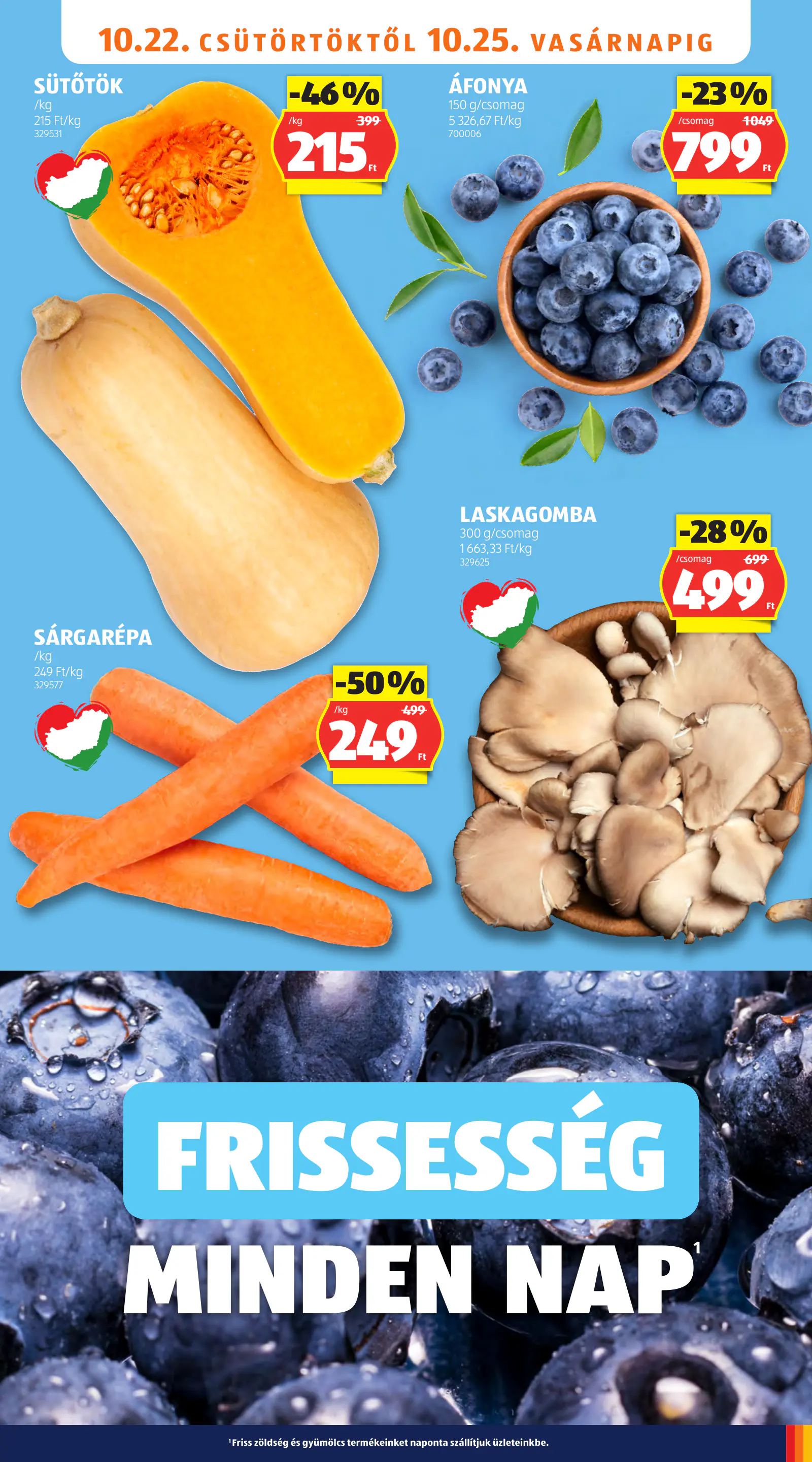 Aldi online akciós újság, 43. hét, 7. oldal (okt. 22–28.)
