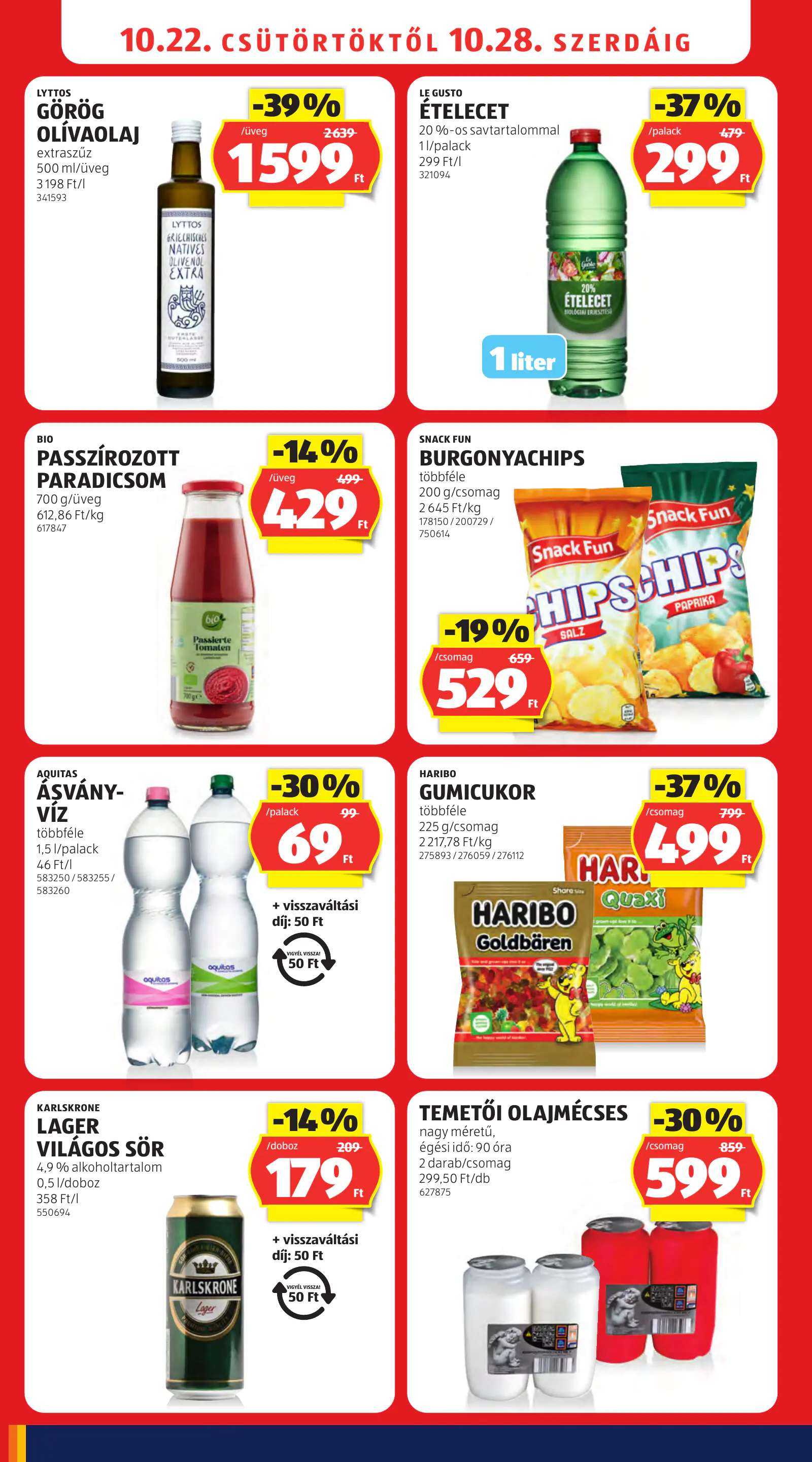 Aldi online akciós újság, 43. hét, 12. oldal (okt. 22–28.)