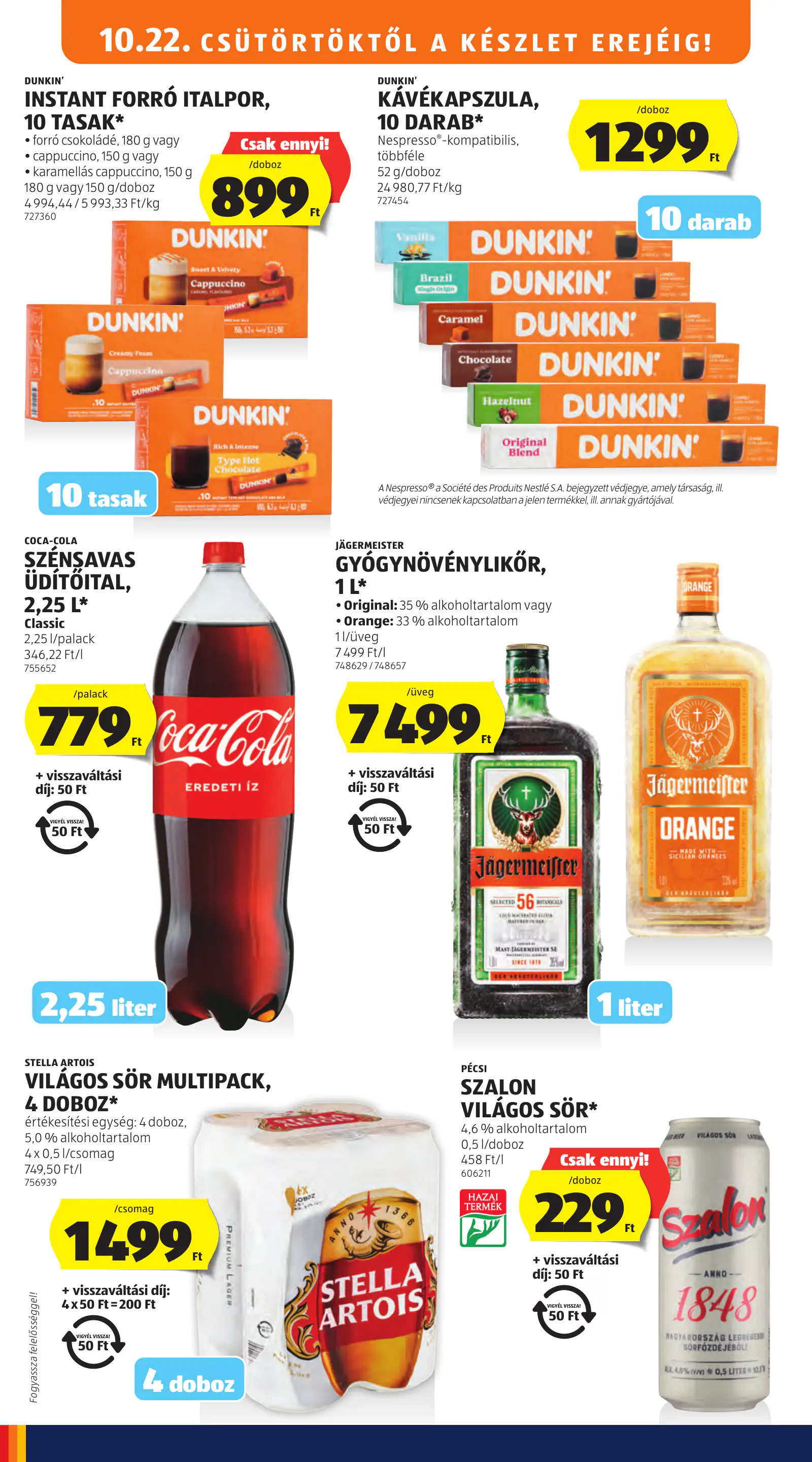 Aldi online akciós újság, 43. hét, 18. oldal (okt. 22–28.)