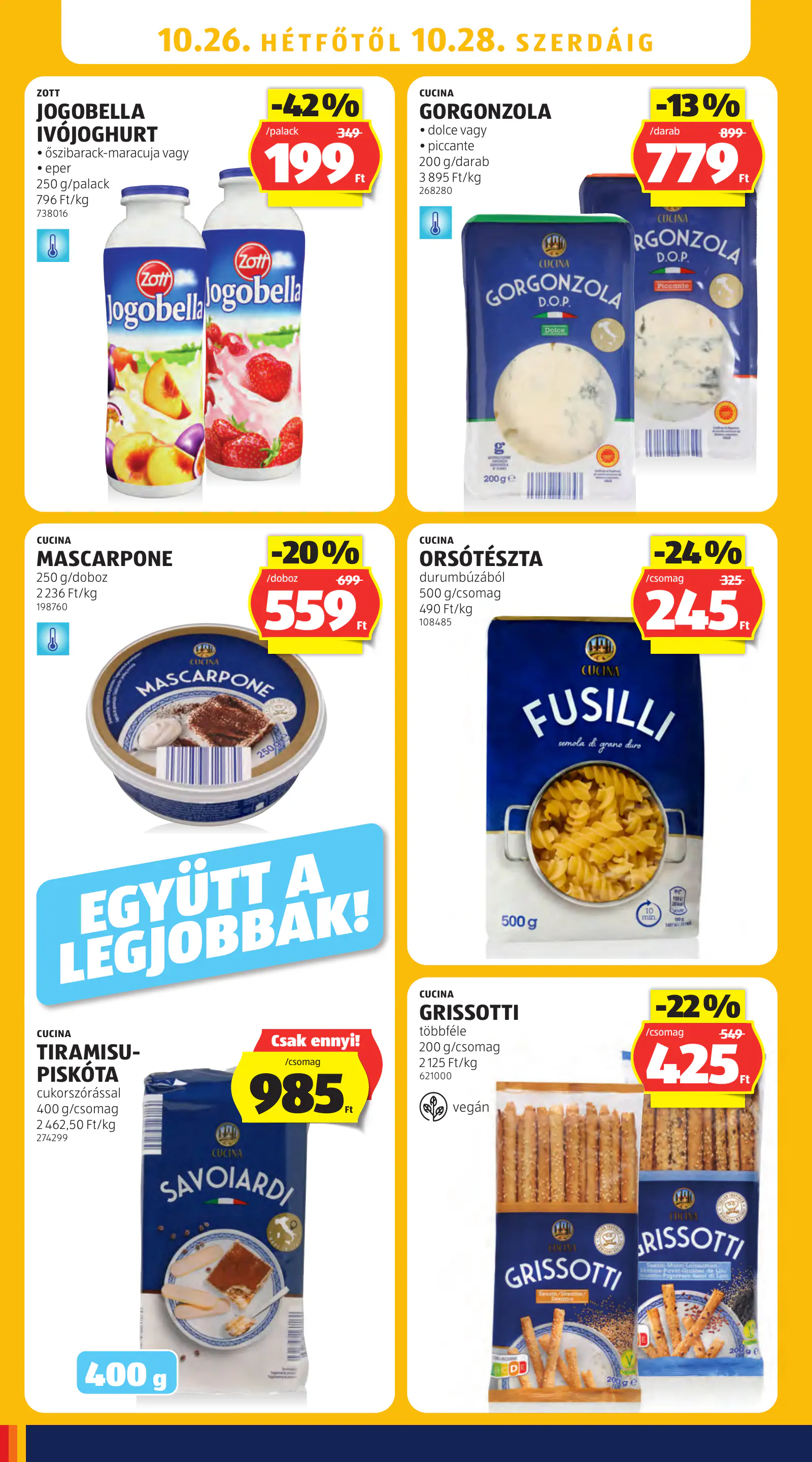 Aldi online akciós újság, 43. hét, 32. oldal (okt. 22–28.)