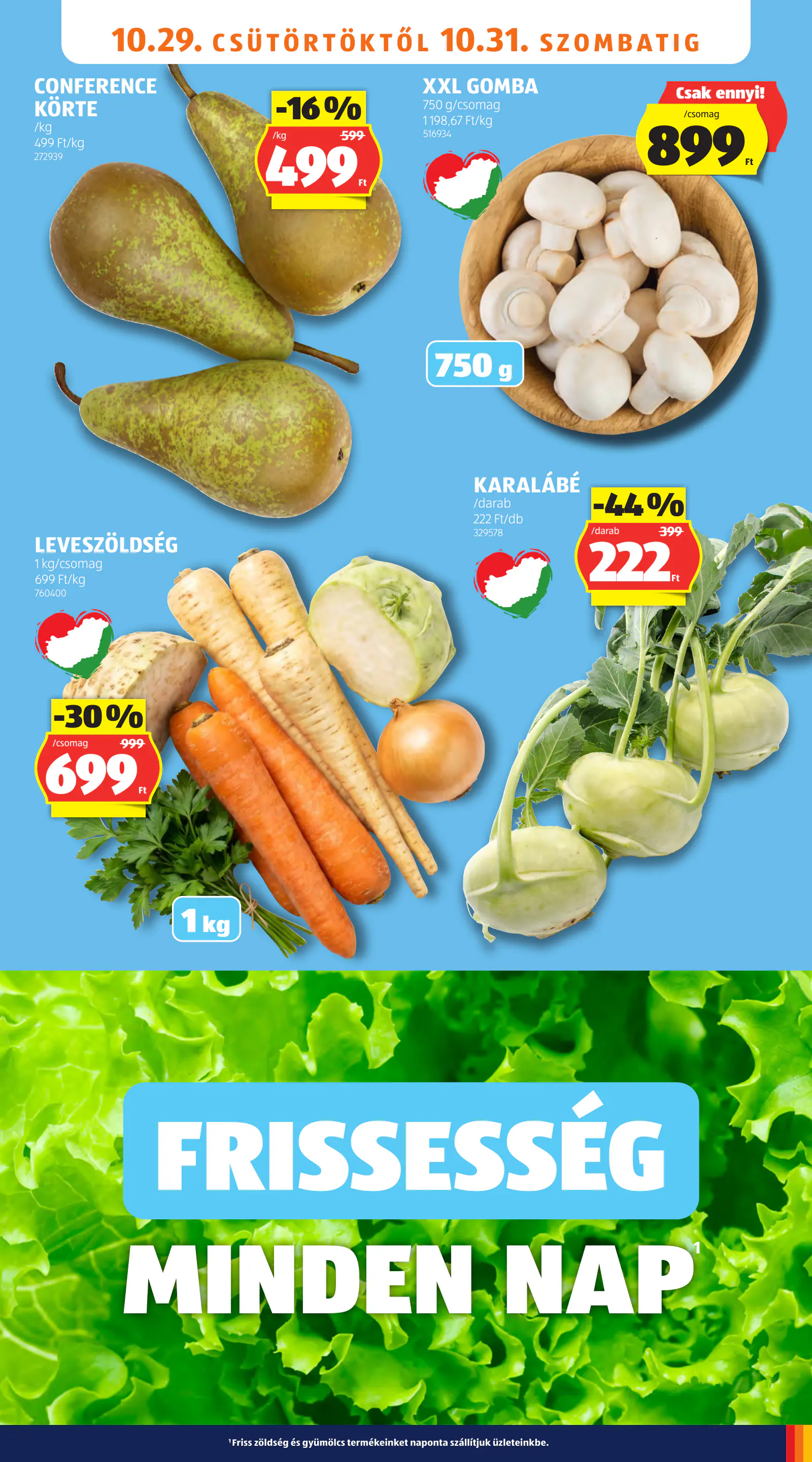 Aldi online akciós újság, 44. hét, 7. oldal (okt. 29. – nov. 4.)
