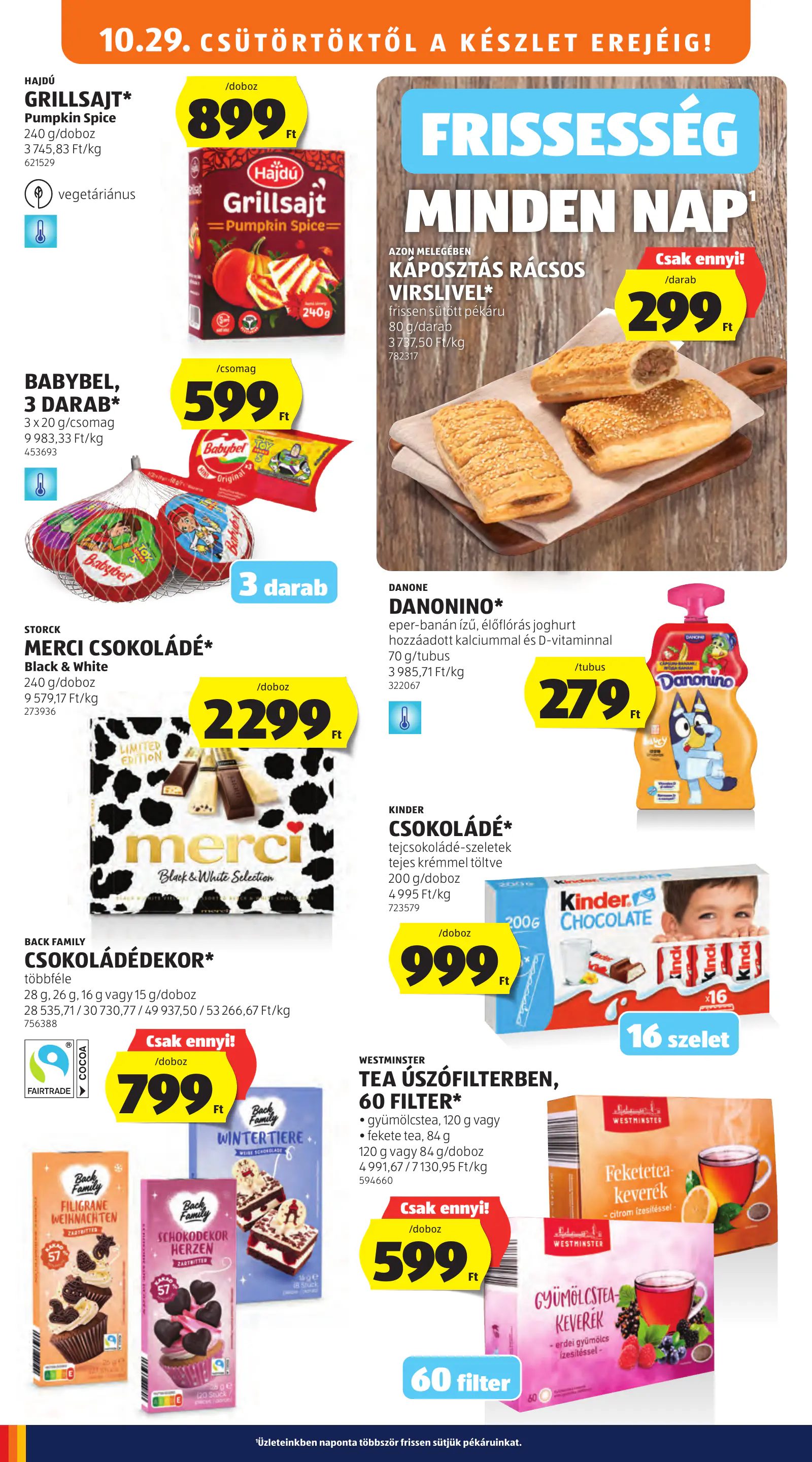 Aldi online akciós újság, 44. hét, 16. oldal (okt. 29. – nov. 4.)