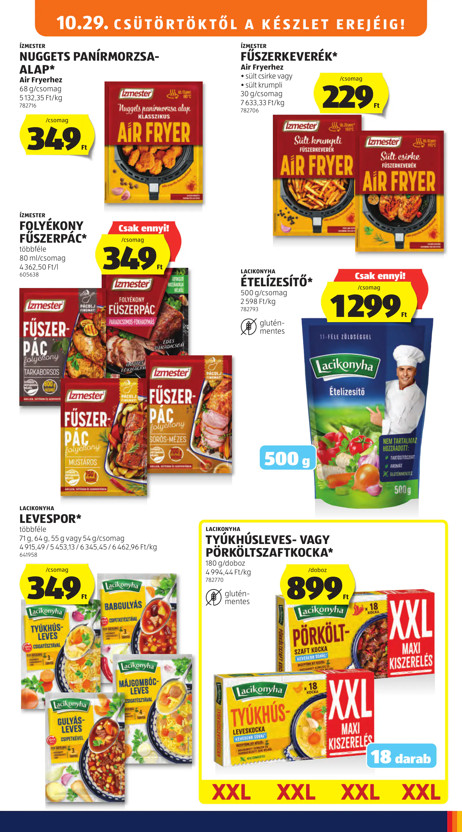 Aldi online akciós újság, 44. hét, 17. oldal (okt. 29. – nov. 4.)