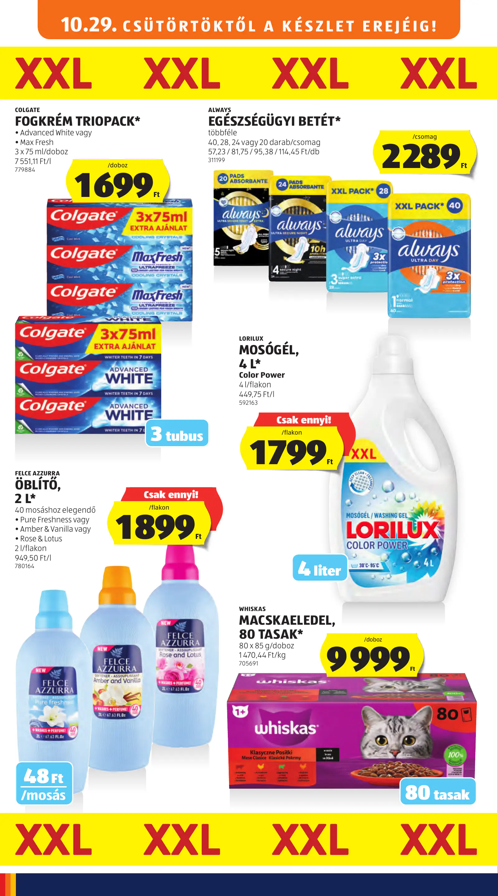 Aldi online akciós újság, 44. hét, 20. oldal (okt. 29. – nov. 4.)