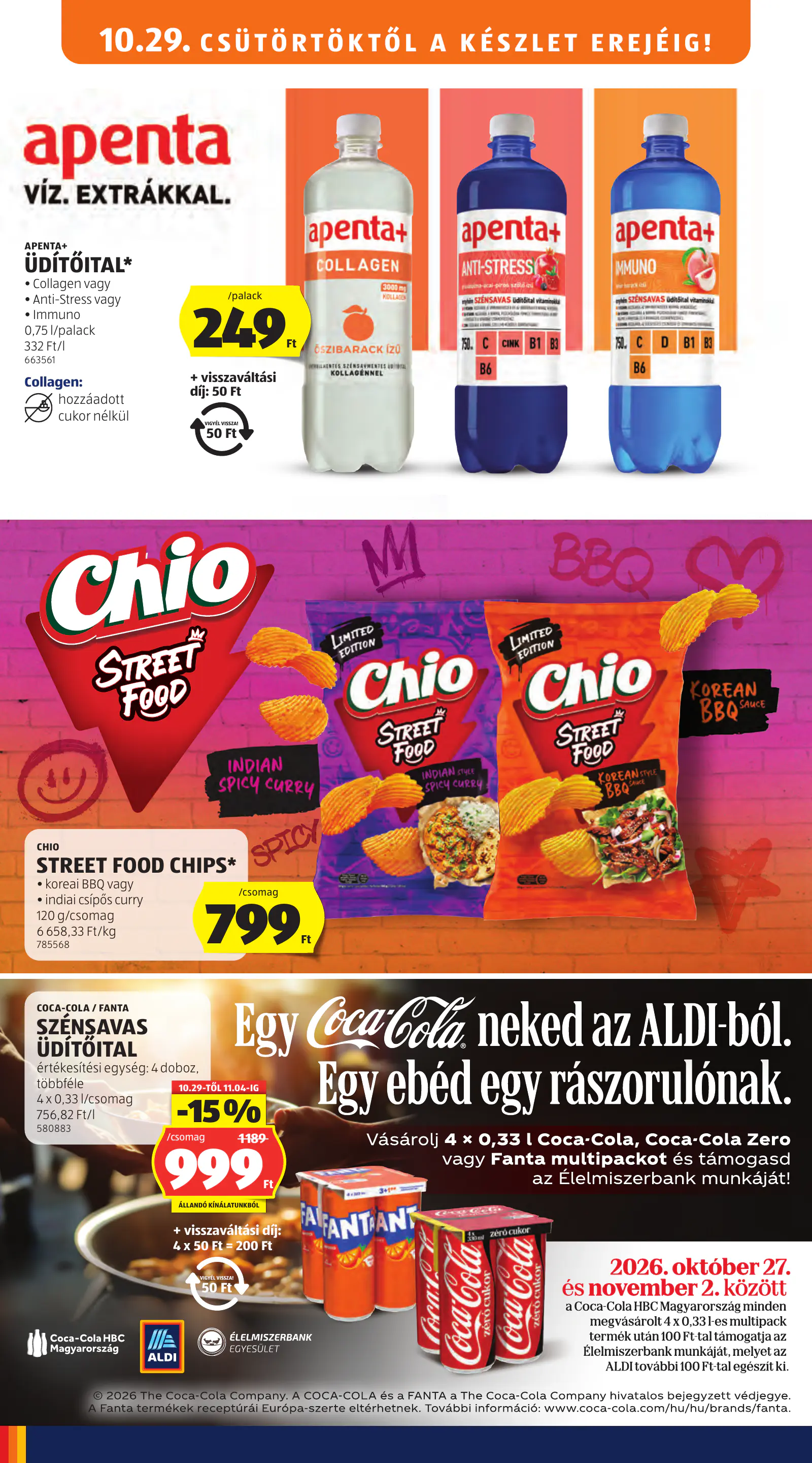 Aldi online akciós újság, 44. hét, 22. oldal (okt. 29. – nov. 4.)